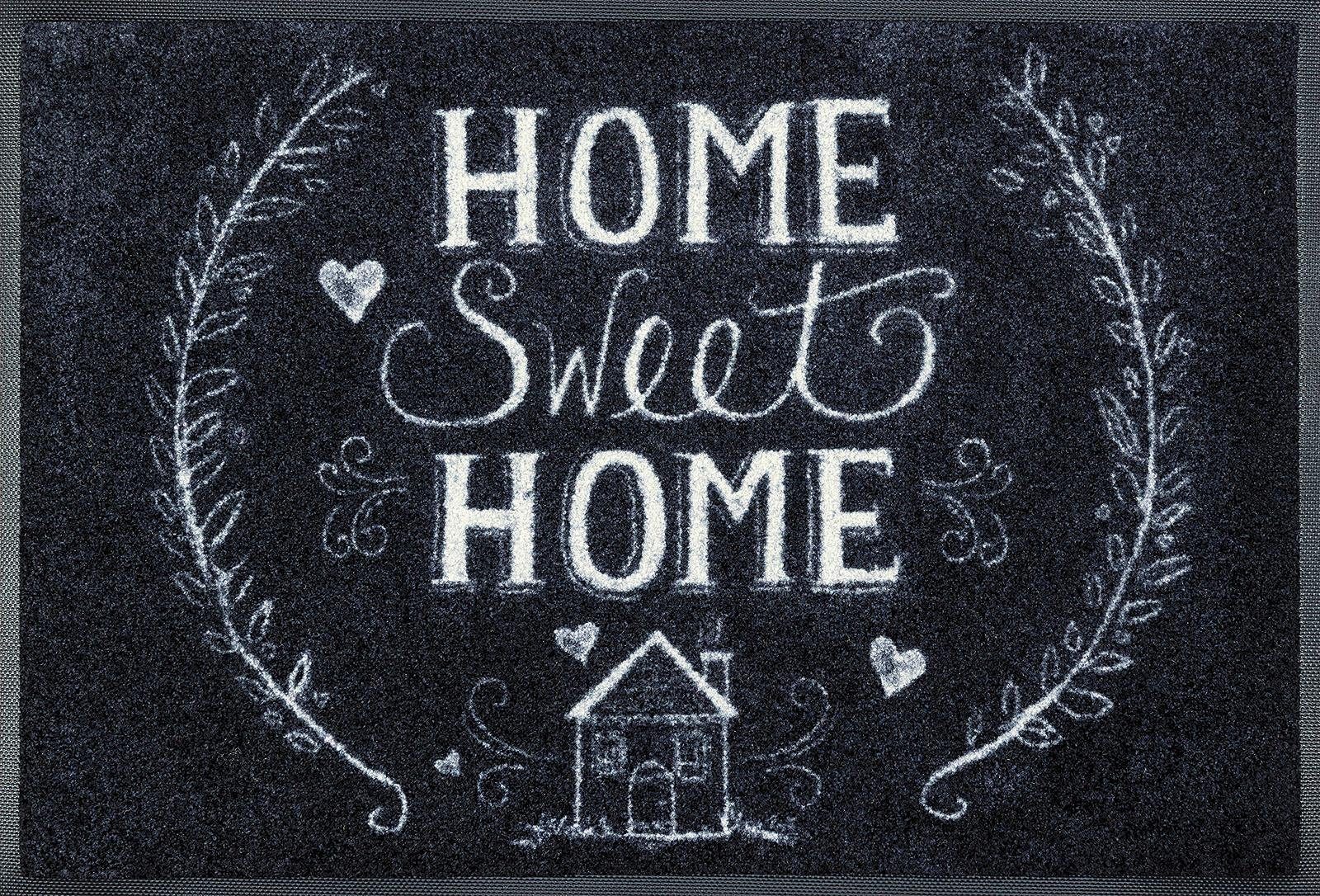 wash+dry by Kleen-Tex Fußmatte Chalky Home, rechteckig, Höhe: 7 mm, Schmutz günstig online kaufen