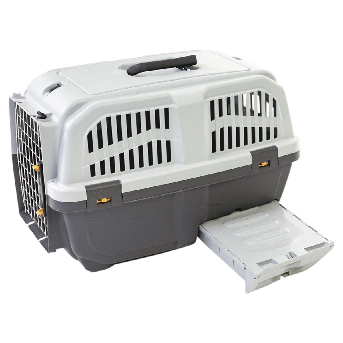Nobby Tiertransportbox Katzen-Transportbox Skudo 3 Cat Travel grau