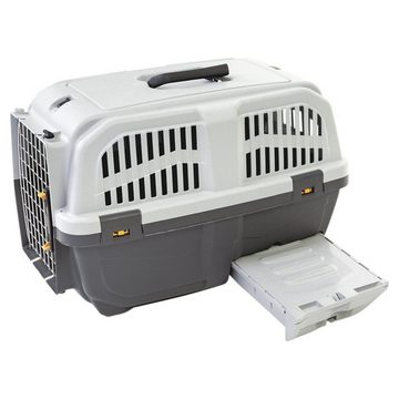 Nobby Tiertransportbox Katzen-Transportbox Skudo 3 Cat Travel grau