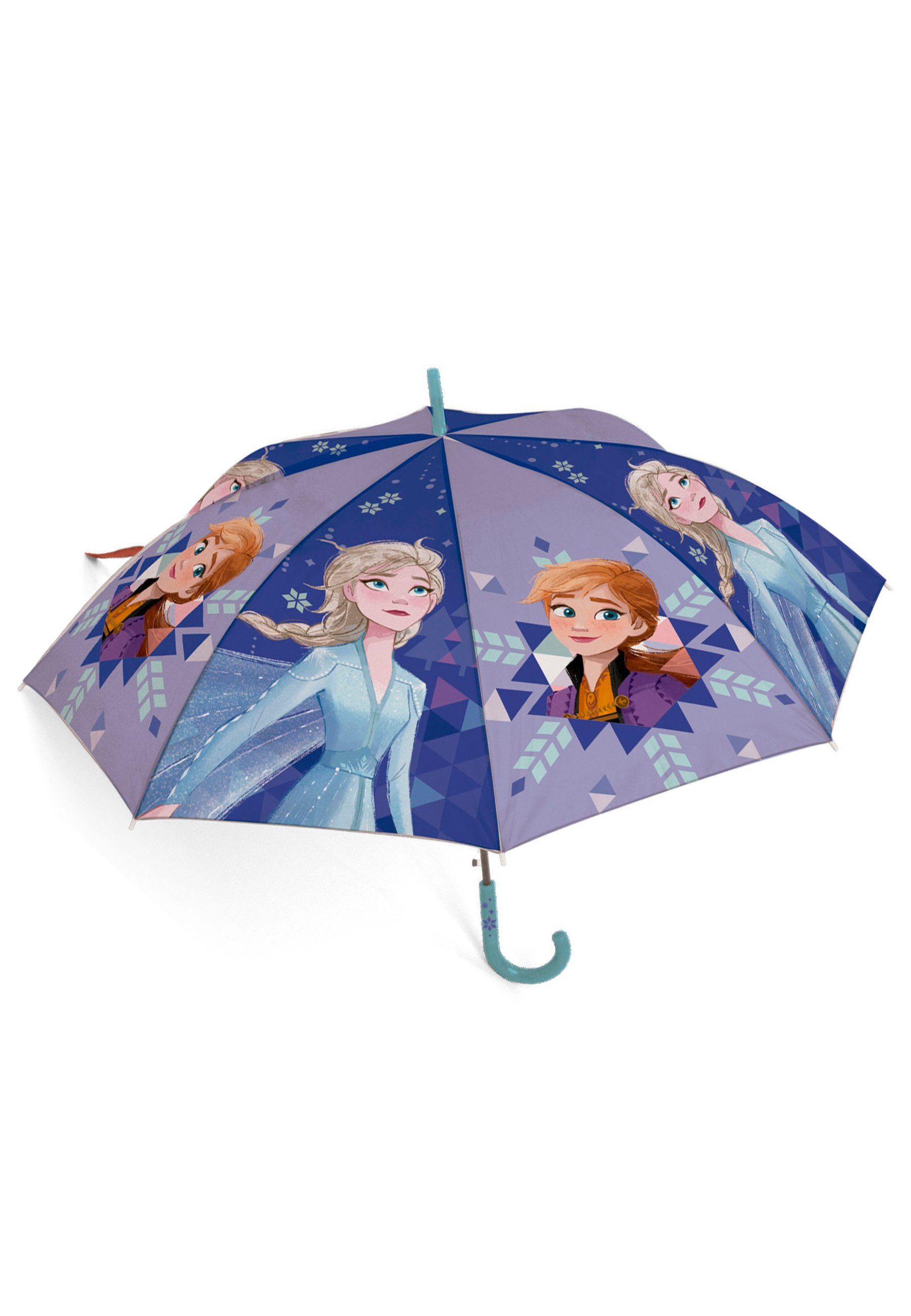 Elsa und Kuppelschirm Frozen Anna Stock-Schirm Kinder Stockregenschirm Regenschirm Disney