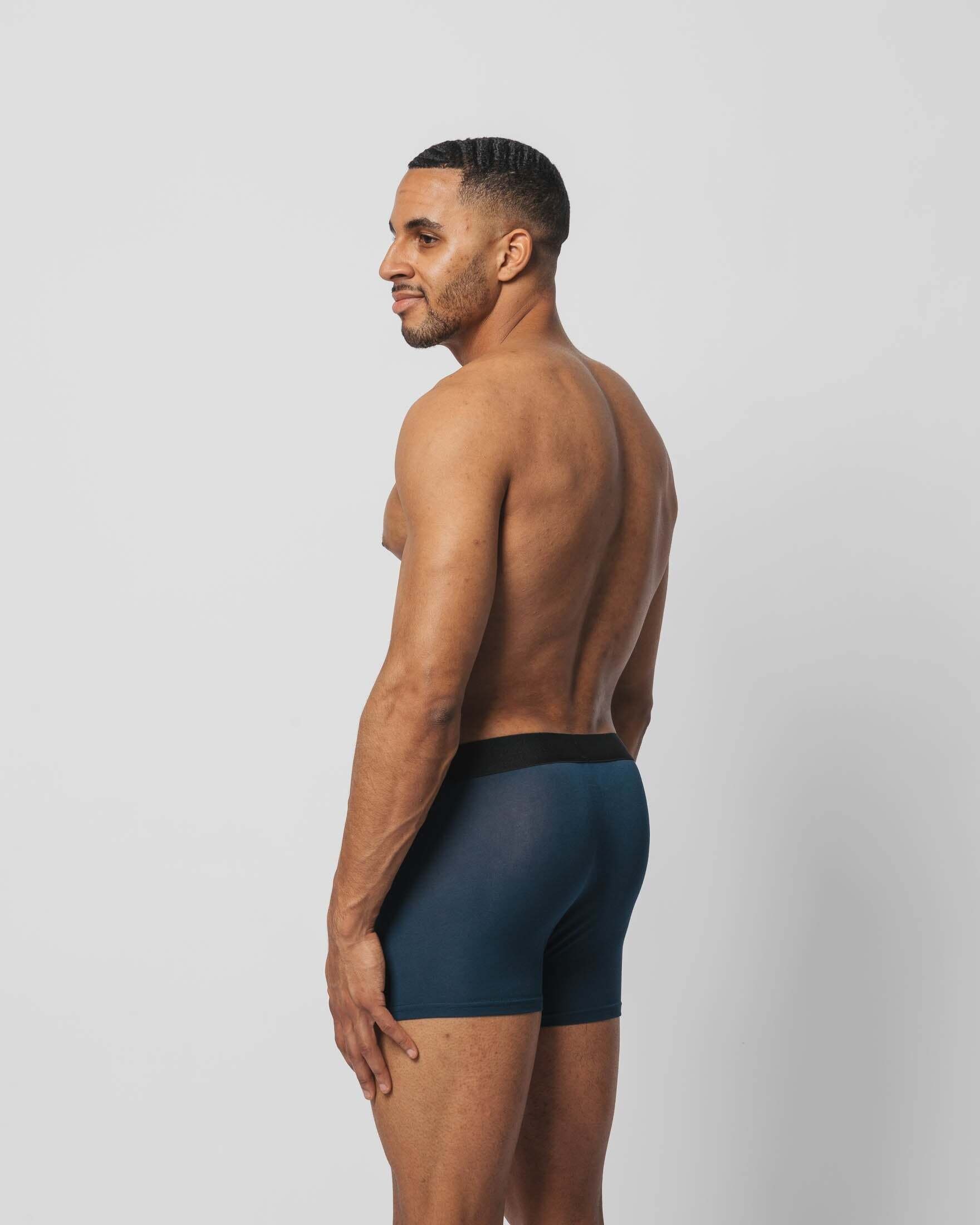 SNOCKS Boxershorts aus Modal (TENCEL) Enge Herren Unterhose (3-St) besonders weich und angenehm auf der Haut – Bild 4 von 5