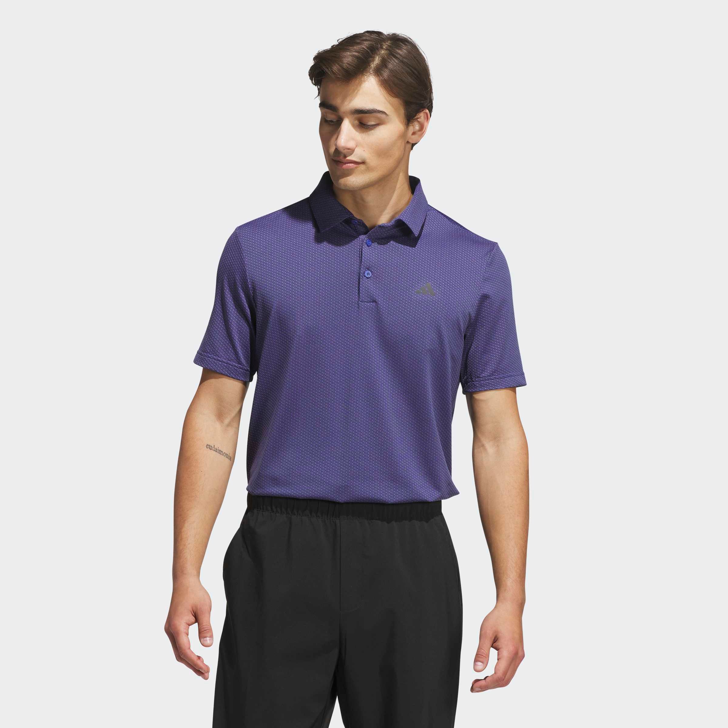 adidas Performance Poloshirt PERFORMANCE STRUKTURIERTES mit strukturierter Optik, aus Single Jersey