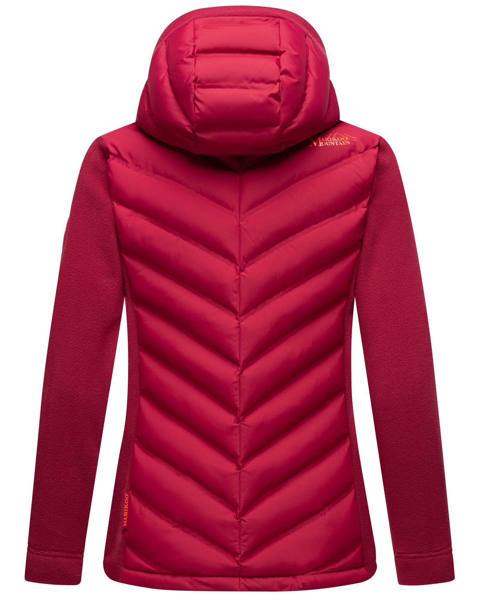 Marikoo Outdoorjacke Kragen Fuchsia Mount hoch schließendem mit Haruna