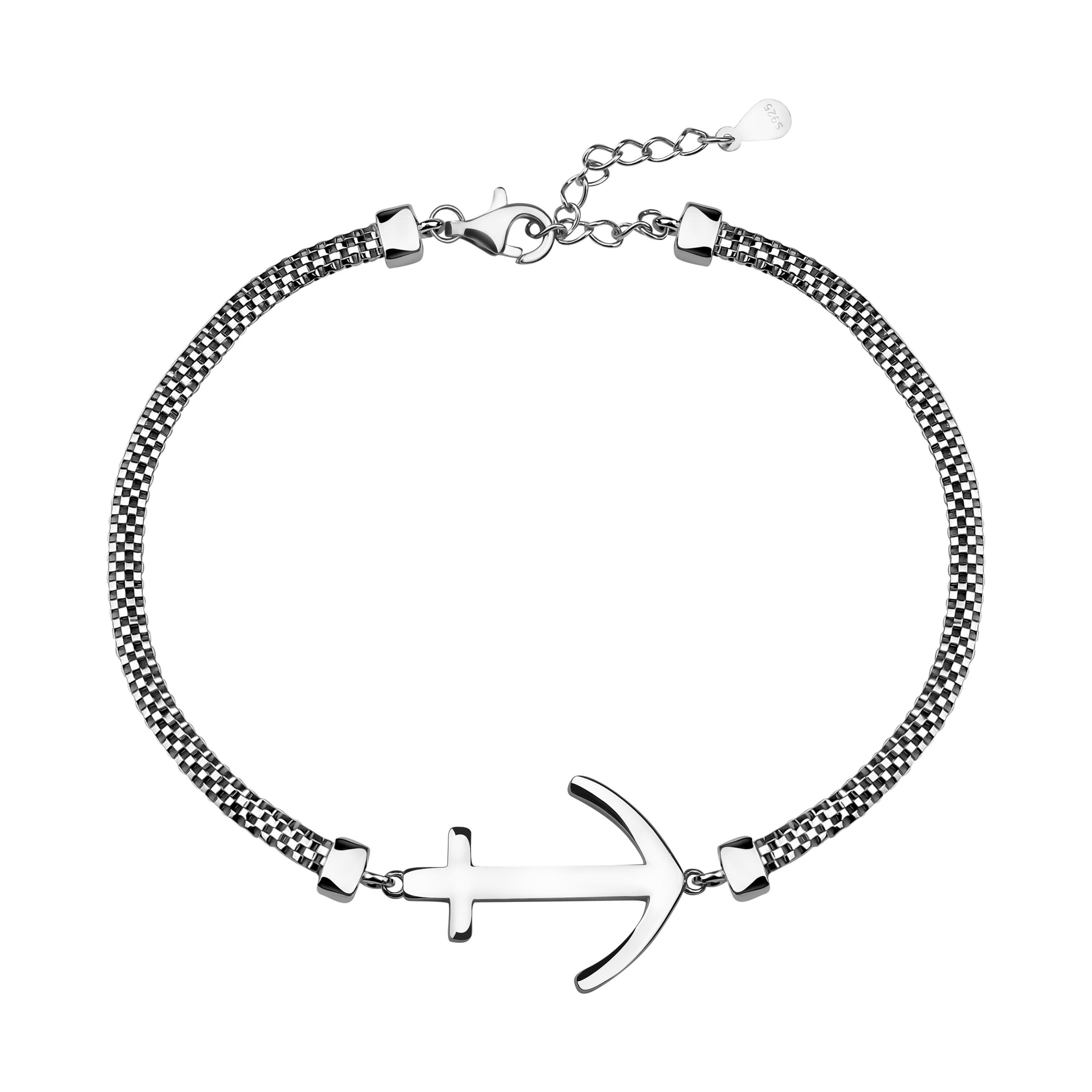 Sofia Milani Armband Anker (Armband), 925 Silber Damen Schmuck - B0145 günstig online kaufen