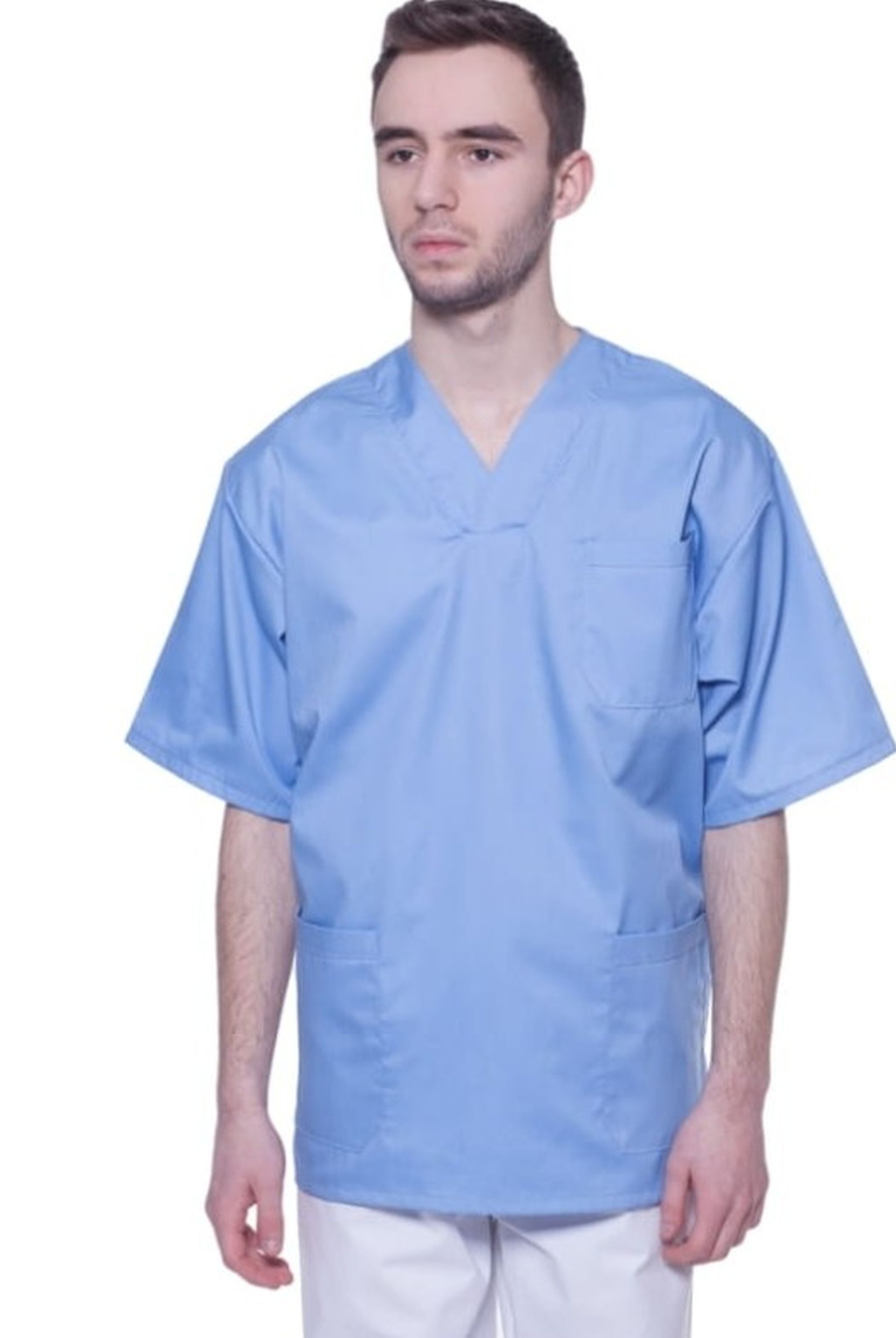 TM Progress Funktionsbluse Kasack Schlupfjacke Medizin Pflegerkleidung Schwesternkitte MED-J