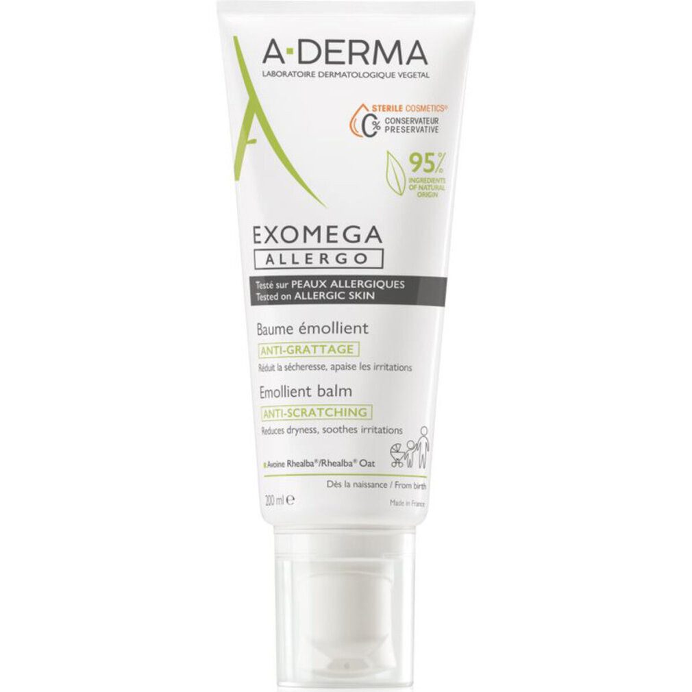 A-derma Körperpflegemittel EXOMEGA ALLERGO bálsamo emoliente 200ml