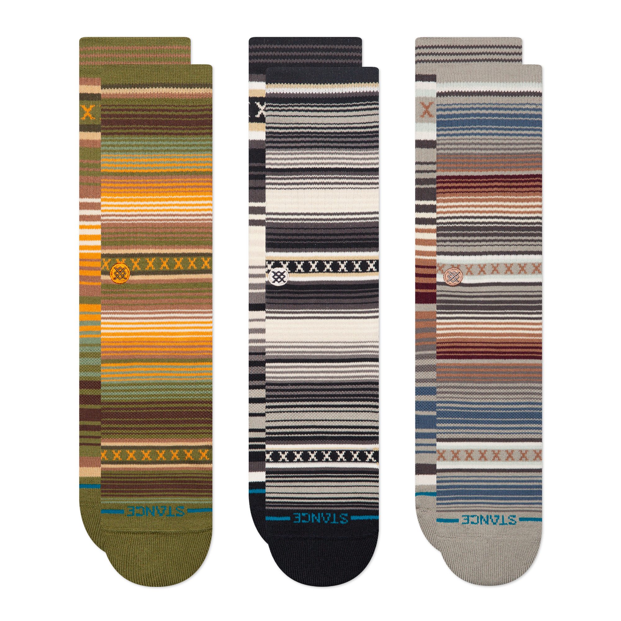 Stance Freizeitsocken CURREN 3 PACK günstig online kaufen