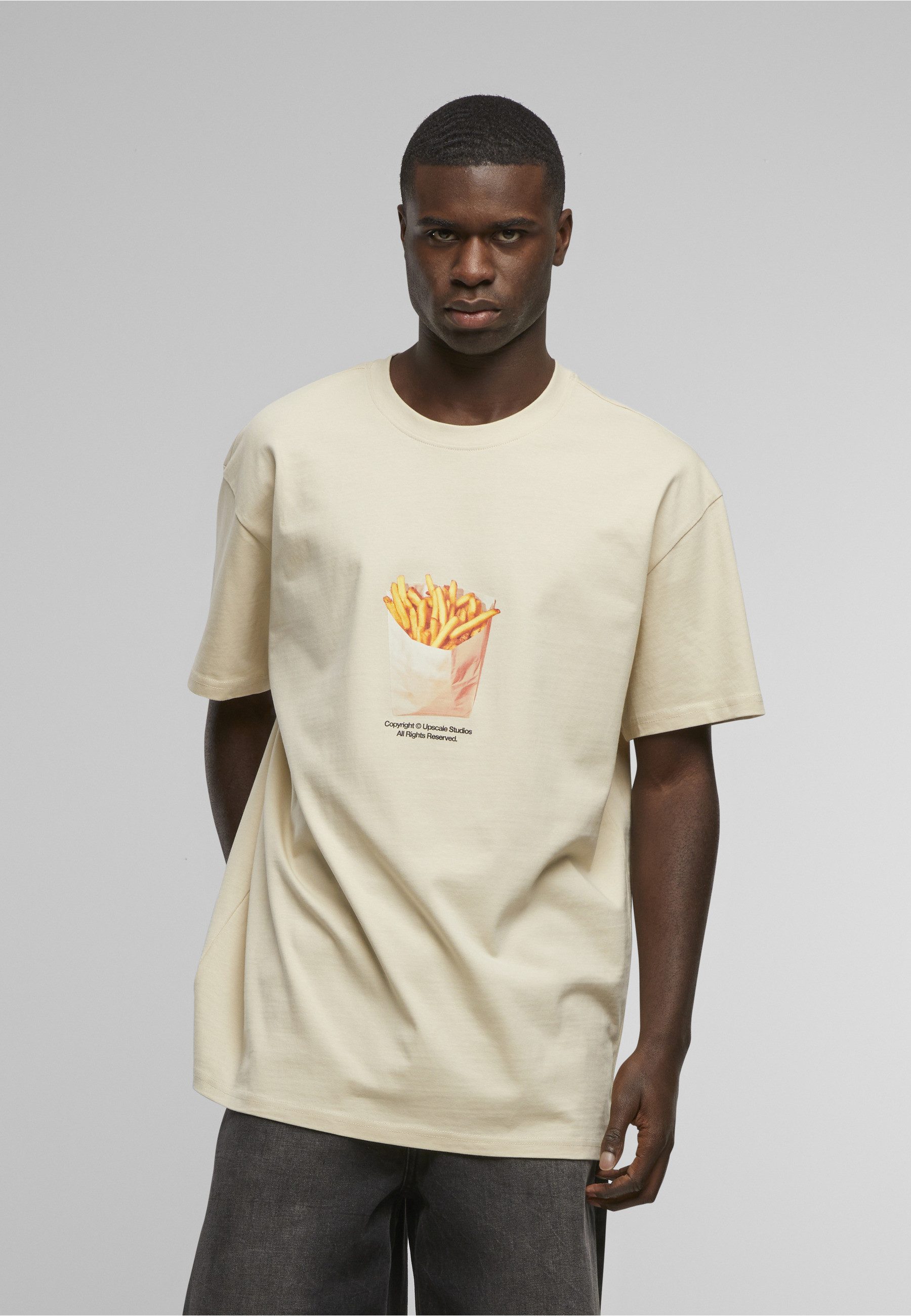 Upscale by Mister Tee T-Shirt Upscale by Mister Tee Small Fries Heavy Oversize Tee (1-tlg)