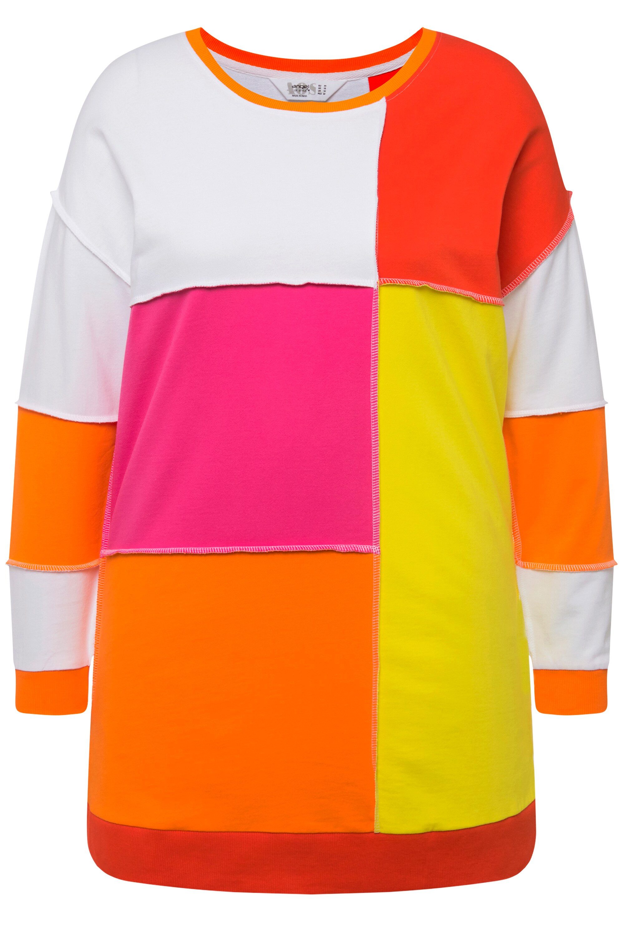 Angel of Style Sweatshirt Sweater Colorblocking-Druck günstig online kaufen
