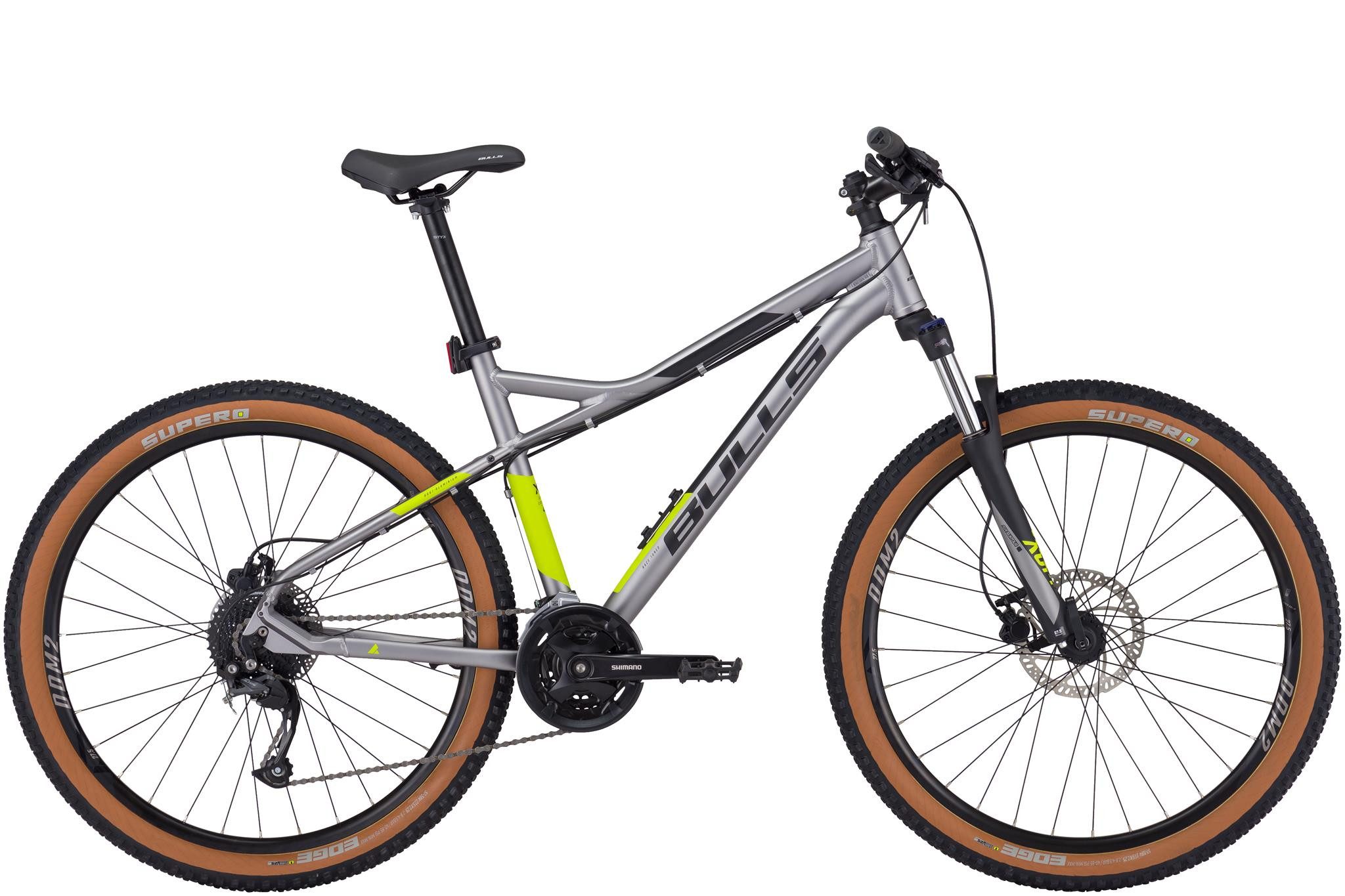 Bulls Mountainbike Bulls Sharptail 3 Disc 27,5'' silber 2024, 27 Gang SHIMANO Altus RD-M2000, Kettenschaltung
