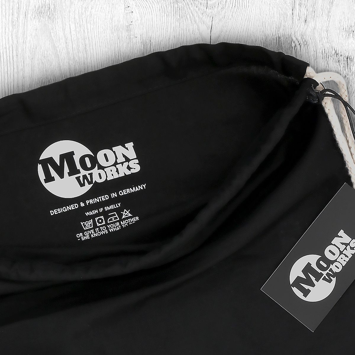 MoonWorks Turnbeutel Turnbeutel - Konfetti Herz - Accessoires Fasching Gadgets Spruch