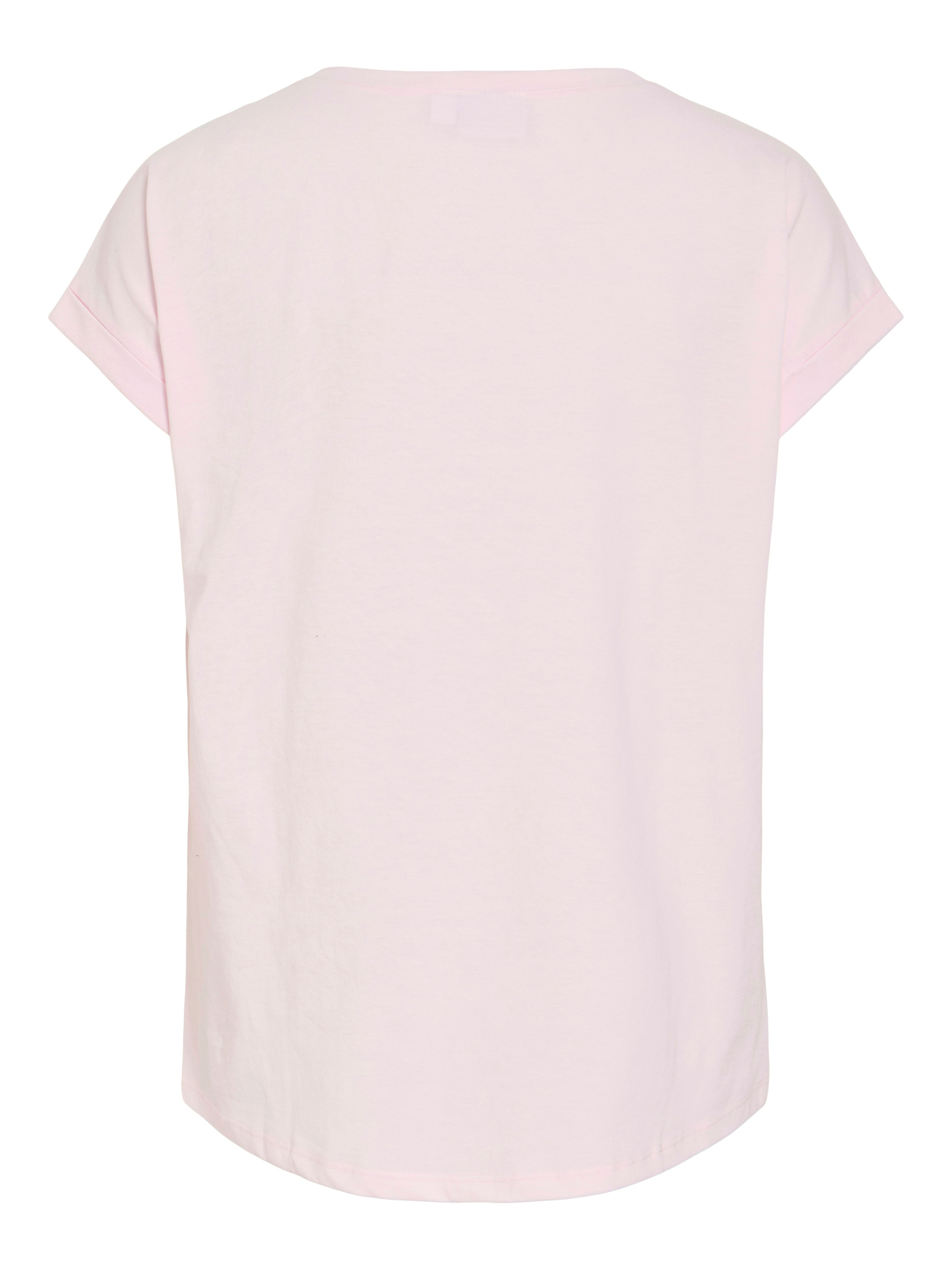 Vila Rundhalsshirt VIDREAMERS NEW PURE T-SHIRT/SU-NOOS Basic Damen-T-Shirt günstig online kaufen