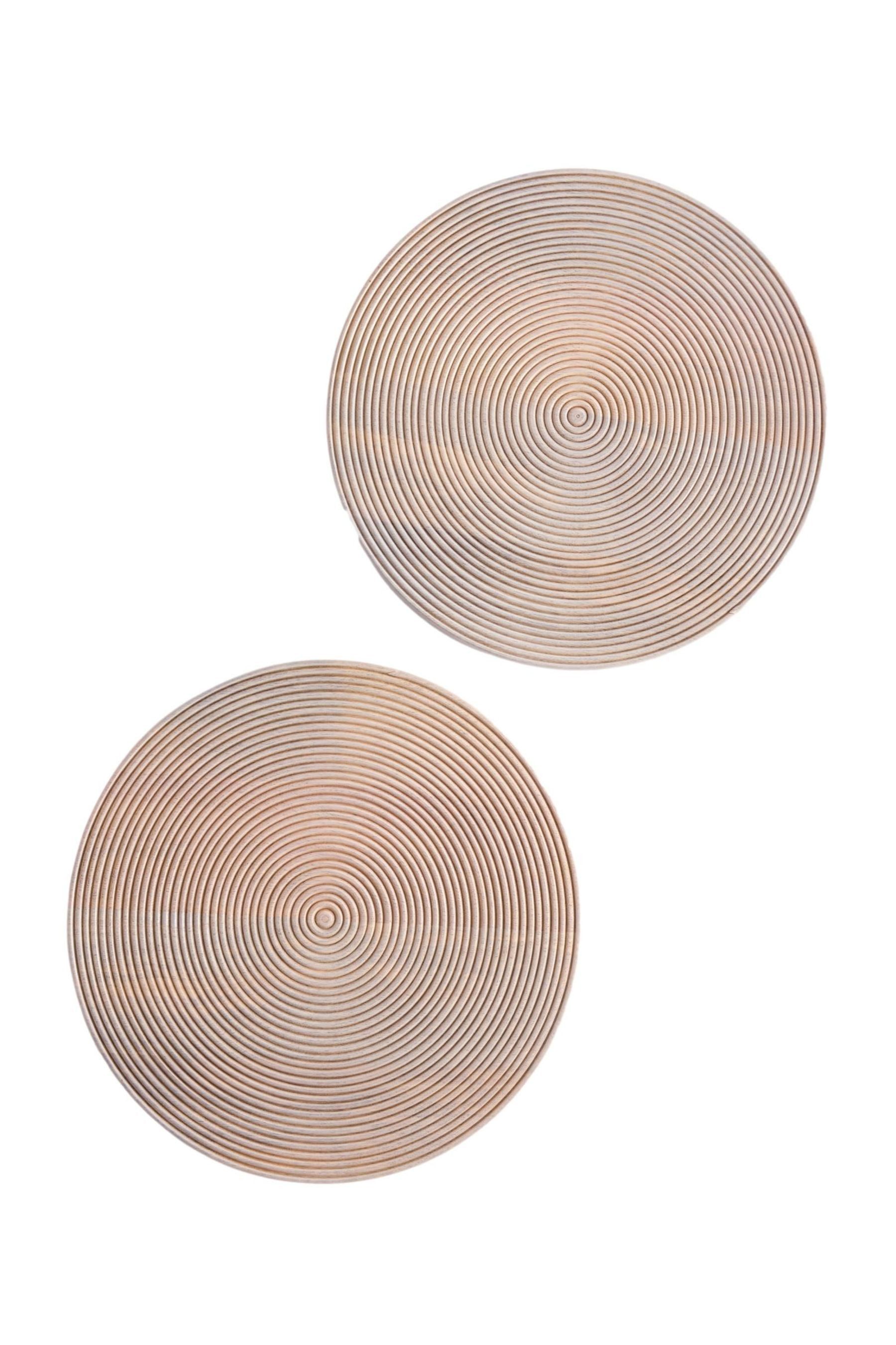 Next Platzset Holz-Platzsets im geätzten Design, 2er-Set, (1-St)