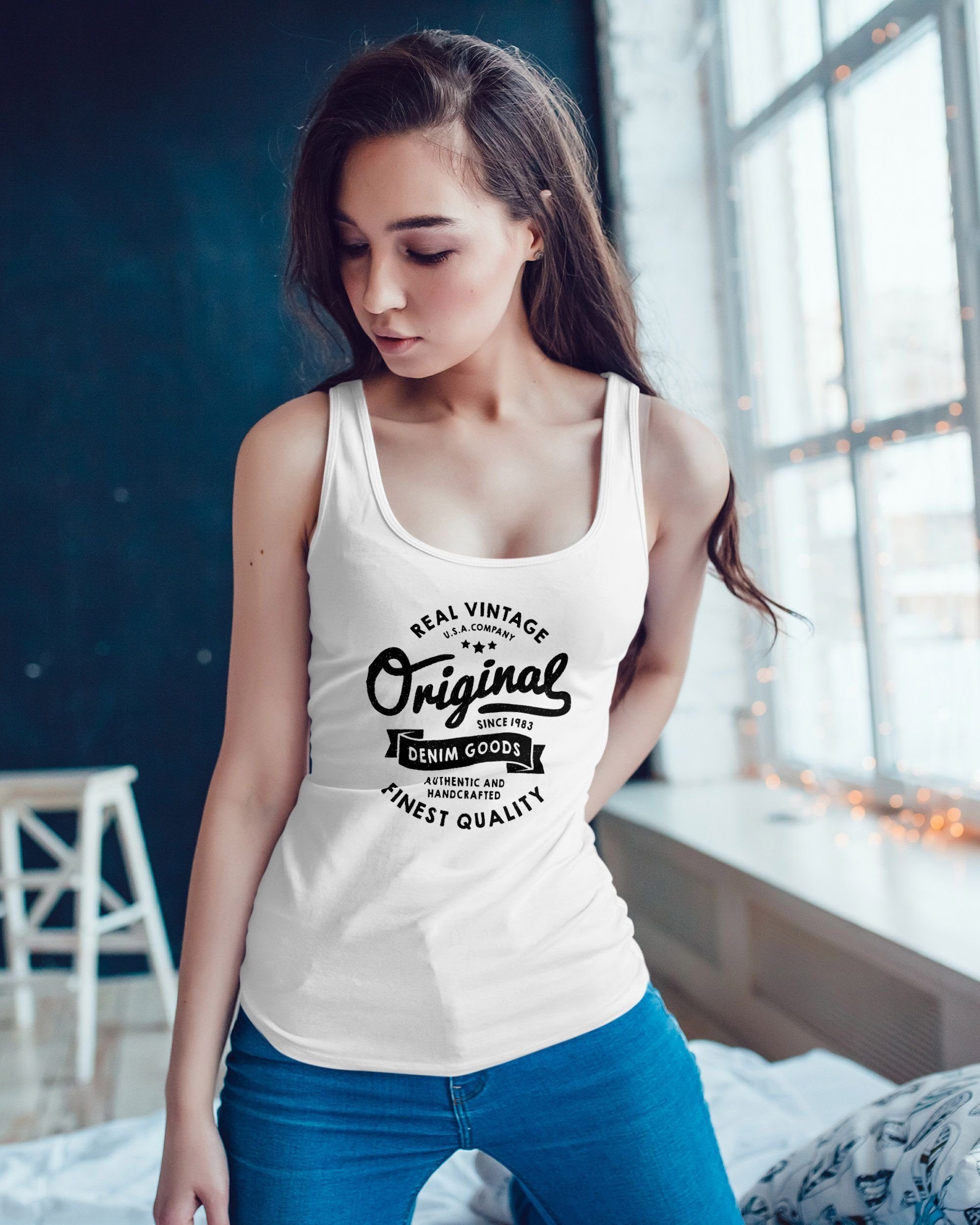 Neverless Tanktop Damen Tank Top Original günstig online kaufen