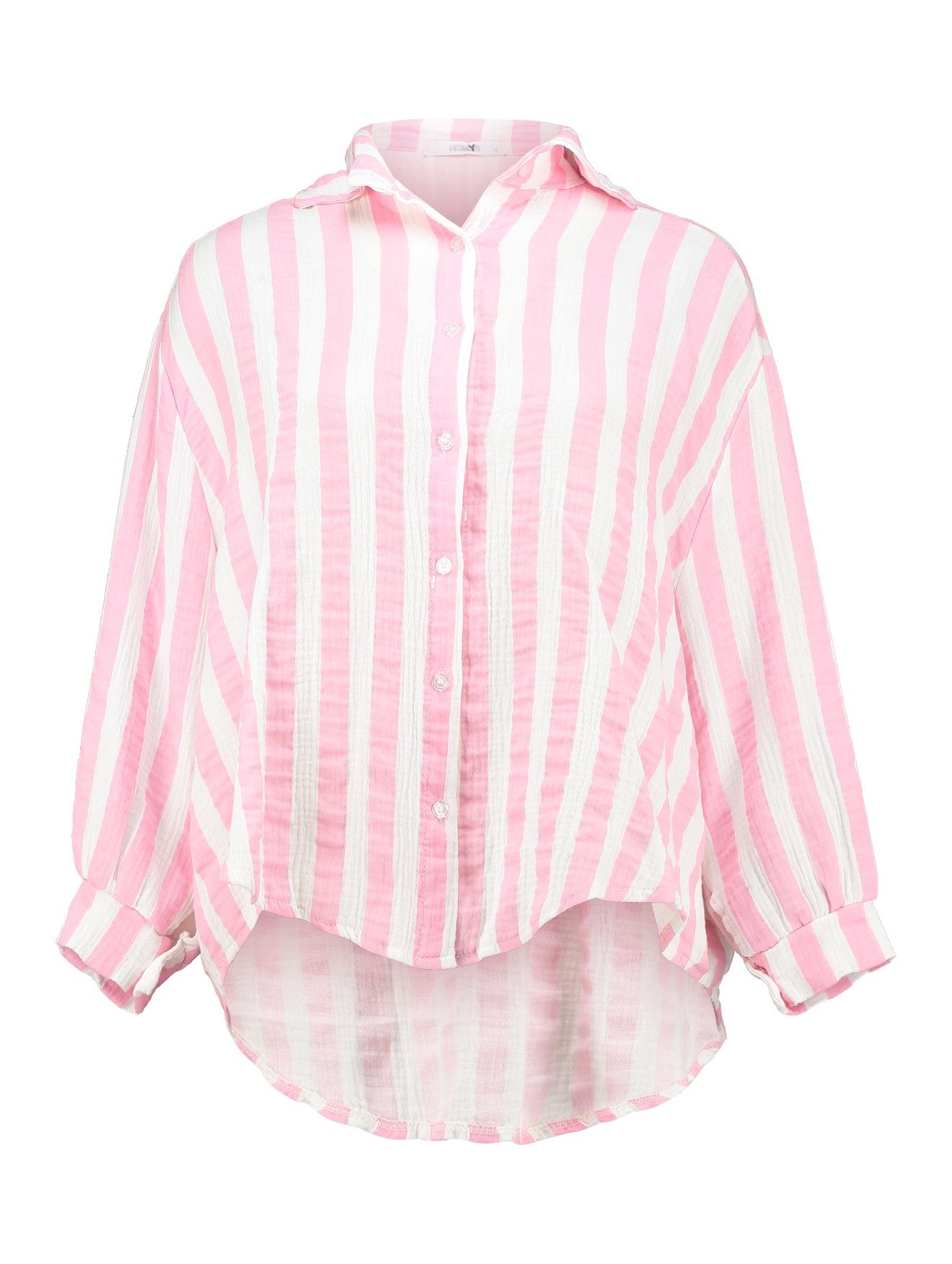 HaILY’S T-Shirt LS C BL Le44ony, 8417 offwhite/rose stripe