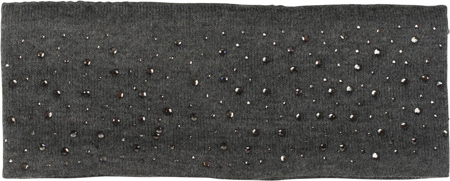 styleBREAKER Stirnband Feinstrick Stirnband mit Strass günstig online kaufen