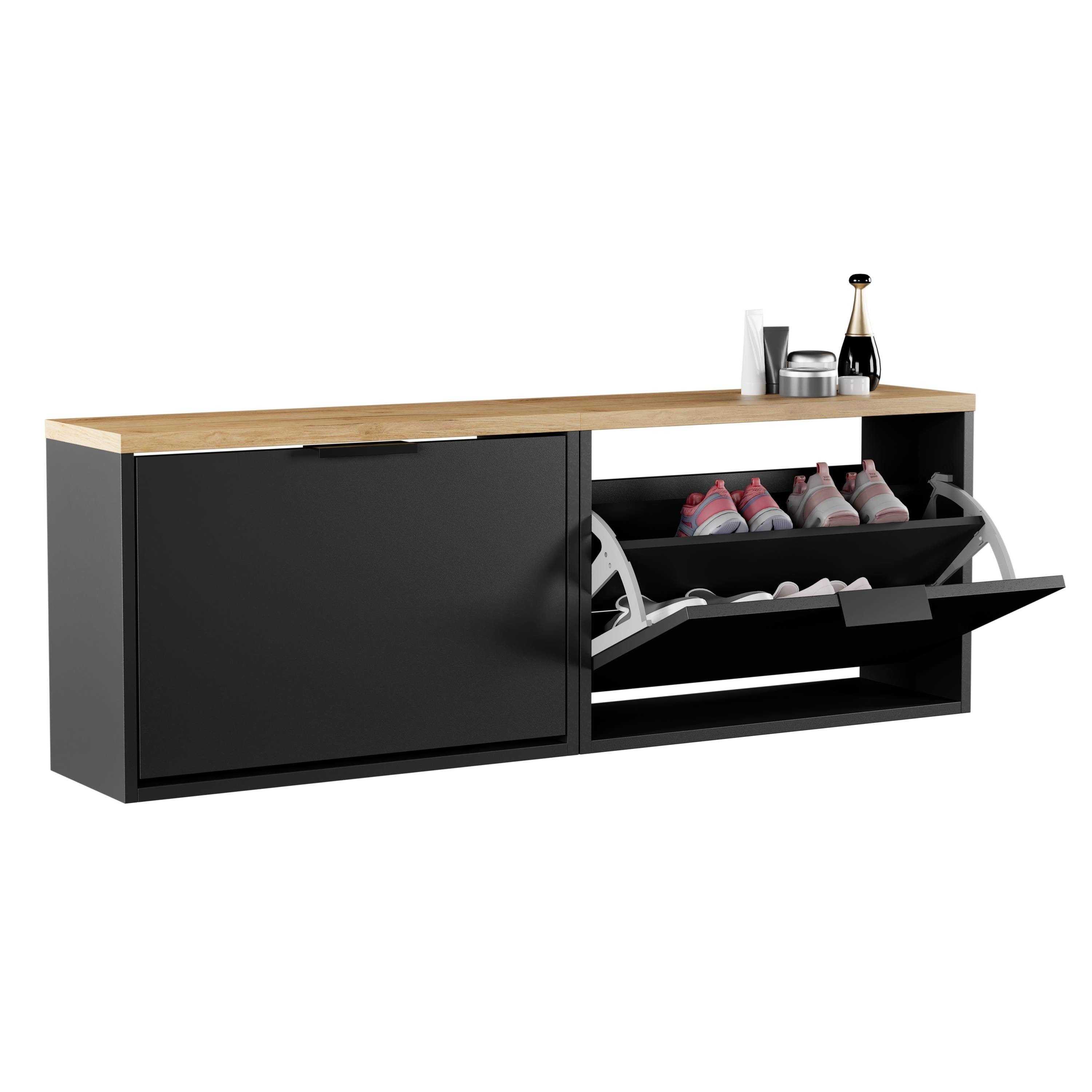 Planetmöbel Schuhschrank Flur Möbel Schuhrank, verschiedene Farben (Schuhsc günstig online kaufen