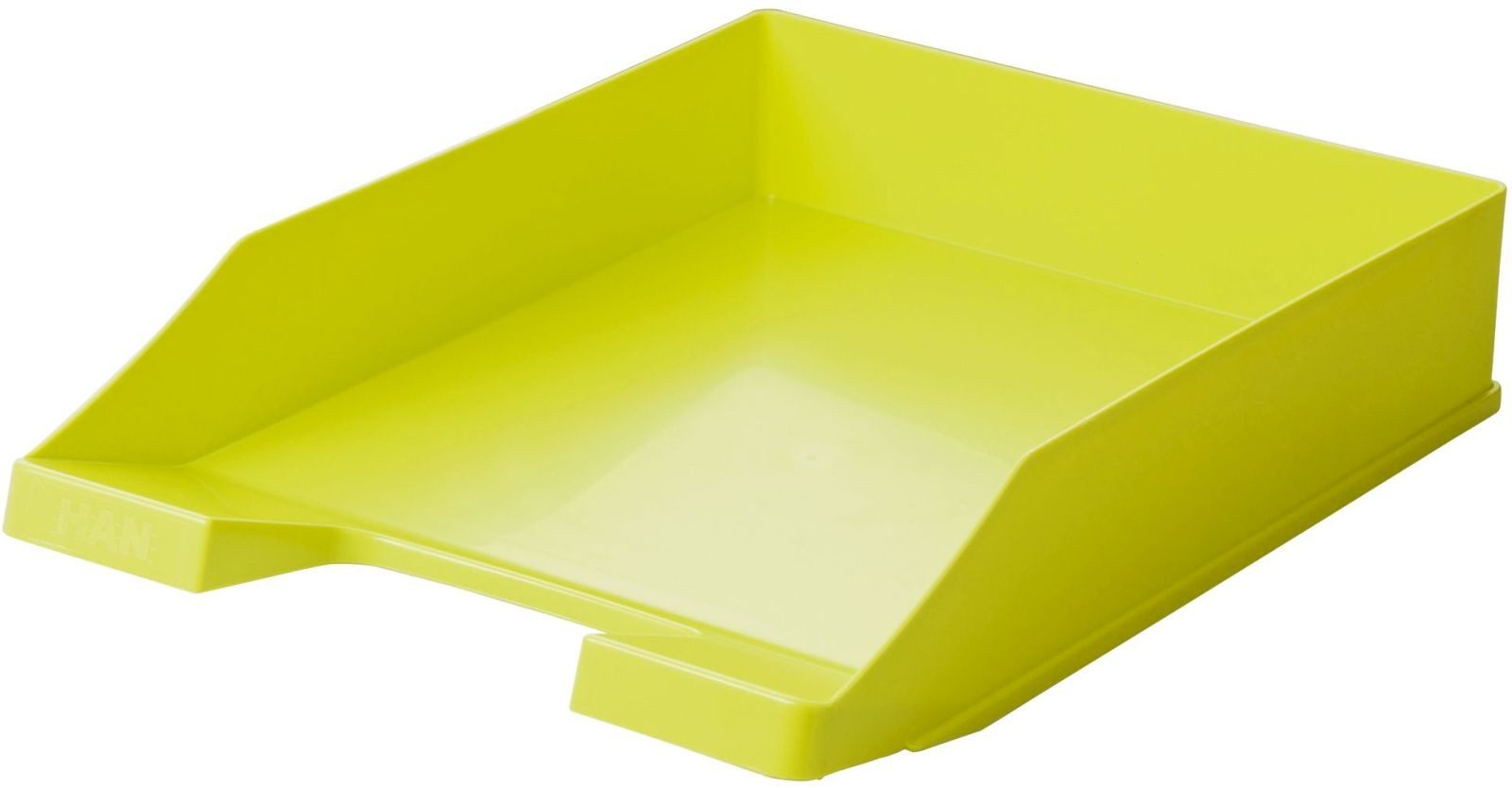 HAN-Bürogeräte Briefablage Briefablage Klassik A4/C4 stapelbar stabil modern Trend Colour lemon P