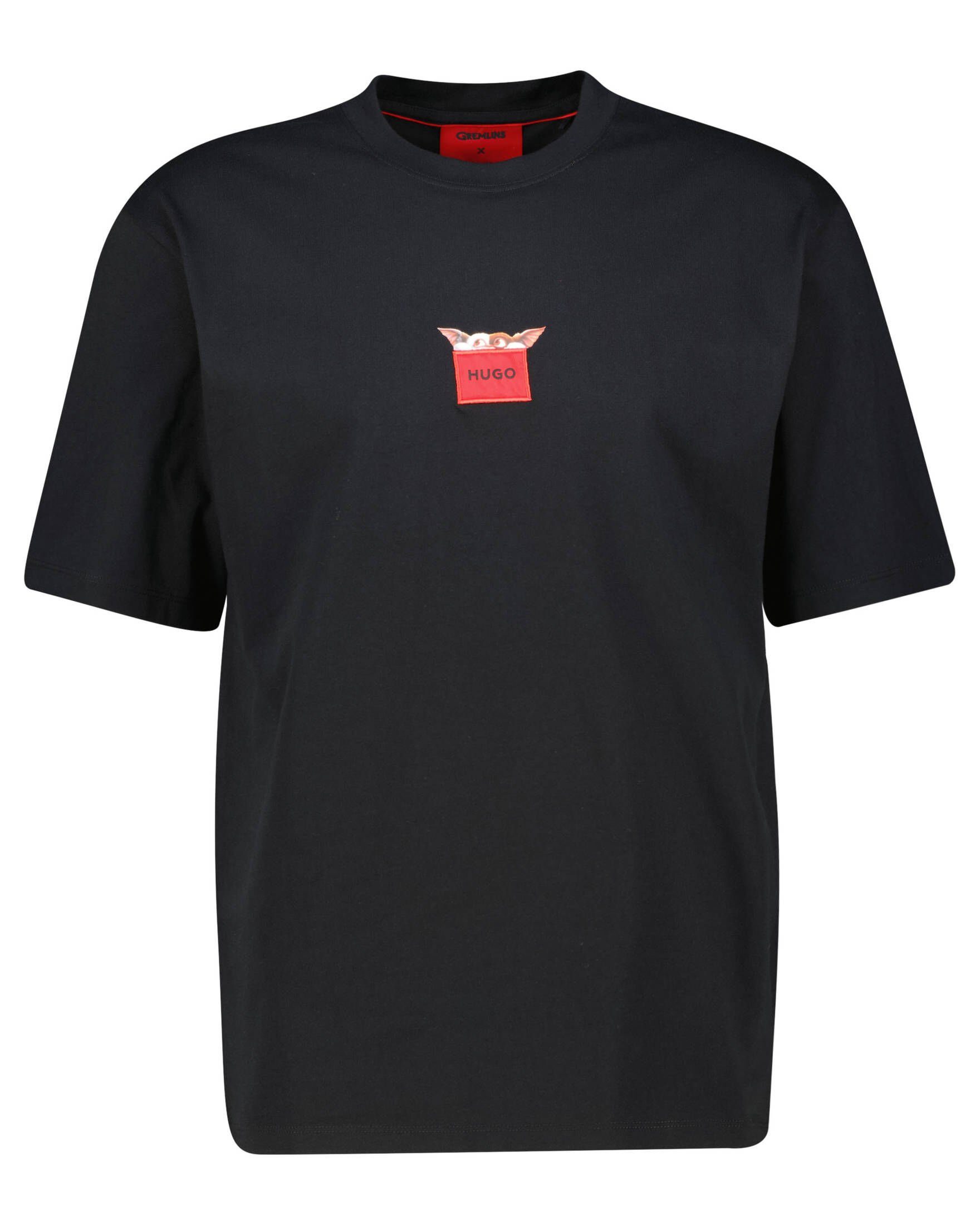 (1-tlg) T-Shirt T-Shirt aus DIOCRI HUGO Baumwolle