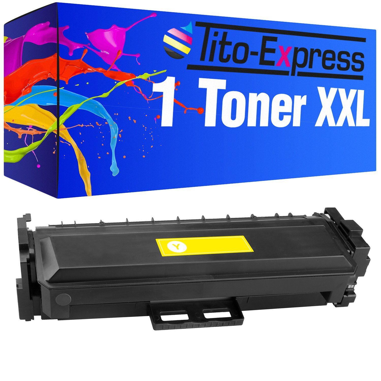 Tito-Express Tonerpatrone ersetzt HP CF 412 X CF 412X CF412X 410X, (1x Yellow), für MFP m477fdw Color Laserjet Pro MFP M477fdw M477fdn M452nw M377dw