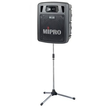 Mipro Audio MA-300 Mobiles Beschallungssystem mit Stativ Portable-Lautsprecher (Bluetooth, 60 W)