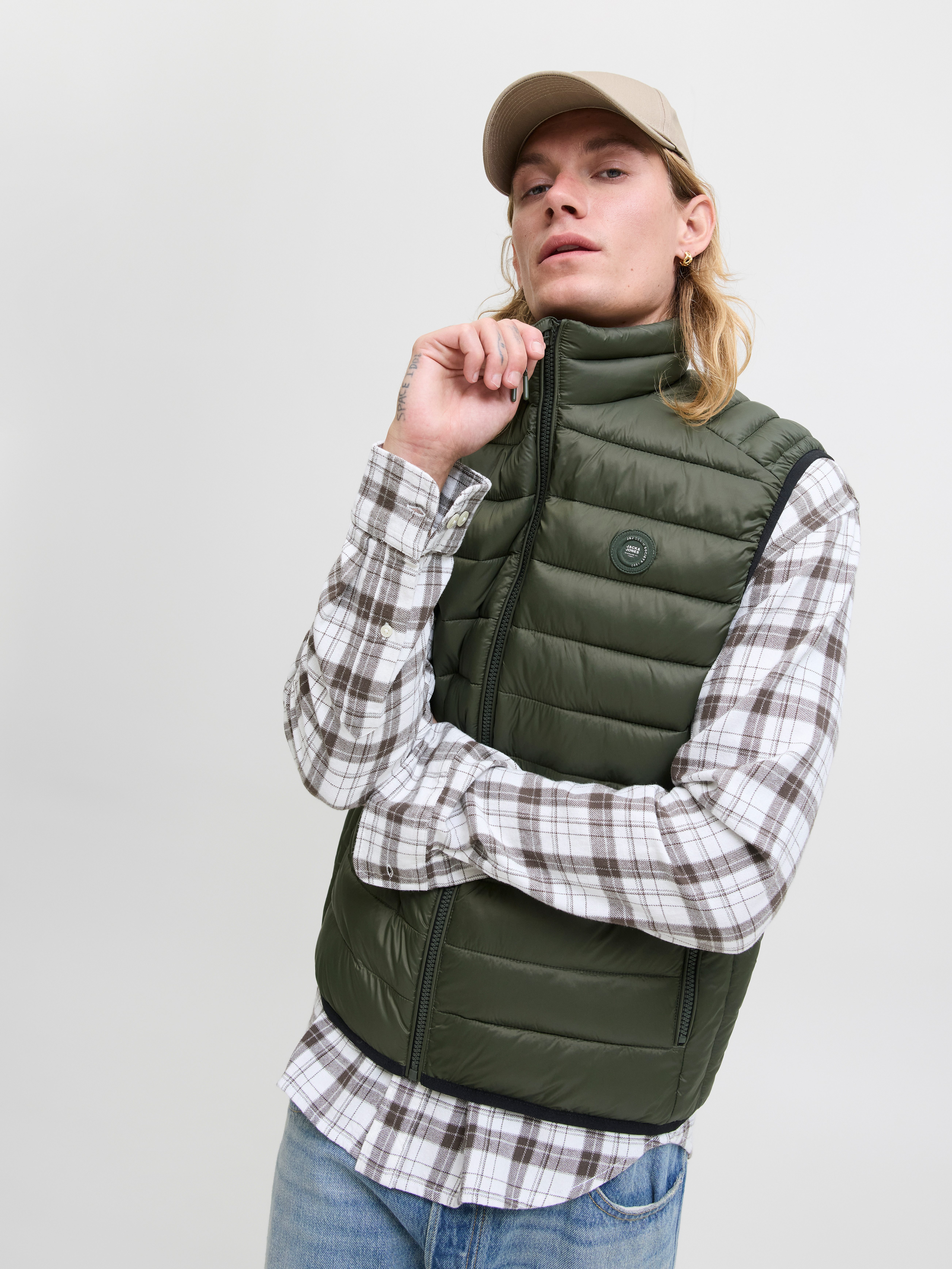 Jack & Jones Steppweste JJEBRADLEY LIGHT BODYWARMER COLLAR NOOS günstig online kaufen