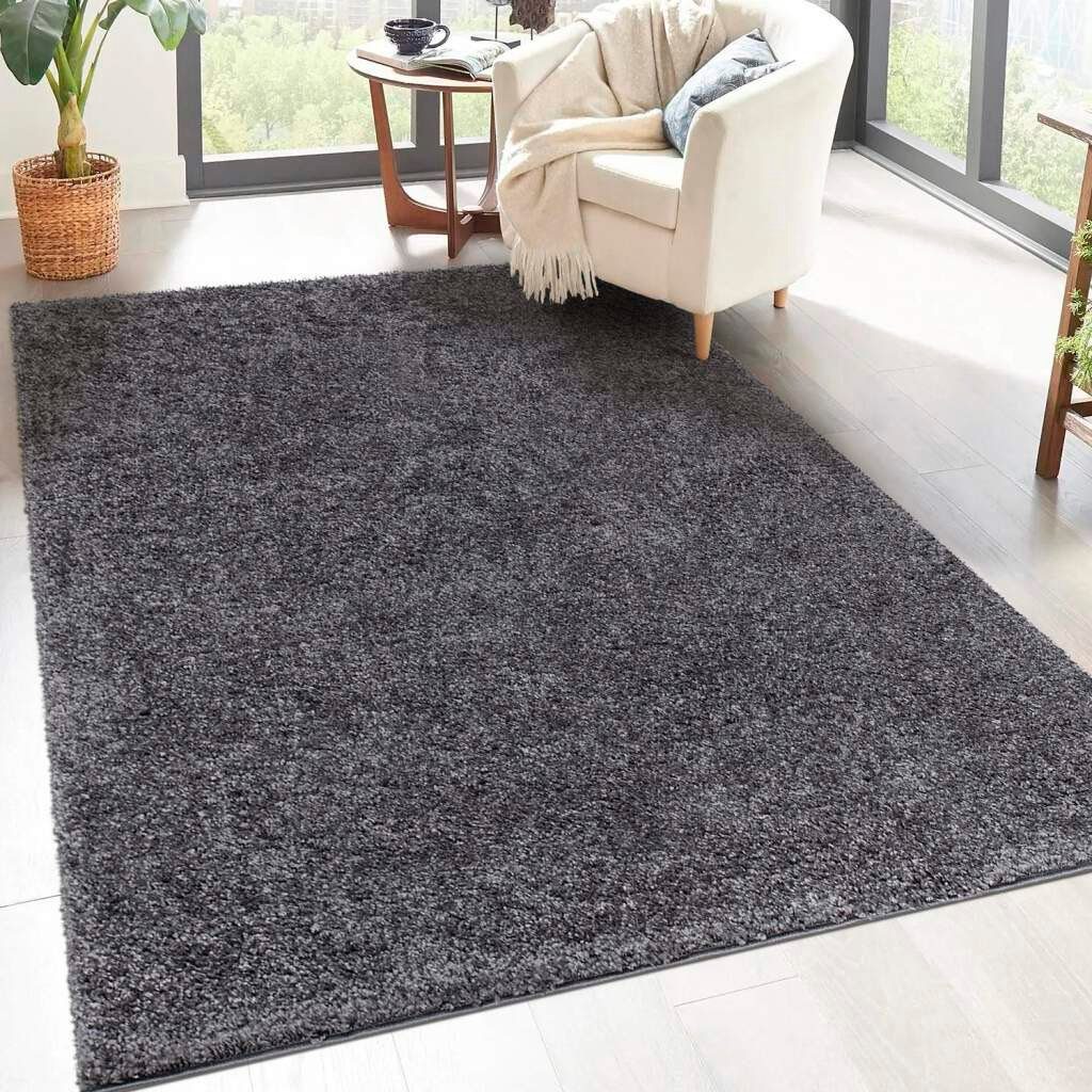 Hochflor-Teppich »City Shaggy«, Carpet City, rechteckig, Höhe 30 mm,  Robuster Langflor Teppich uni, besonders flauschig weich, ideal für  Wohnzimmer & Schlafzimmer online kaufen | OTTO