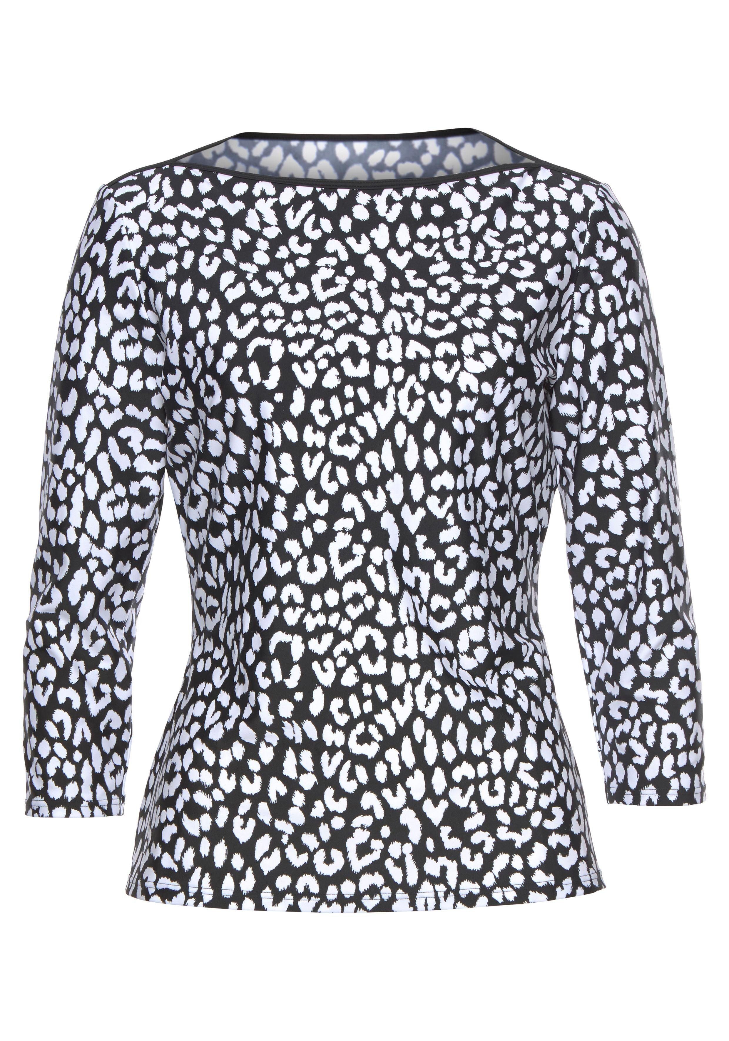LASCANA Bade-Shirt, mit halblangen Ärmeln günstig online kaufen
