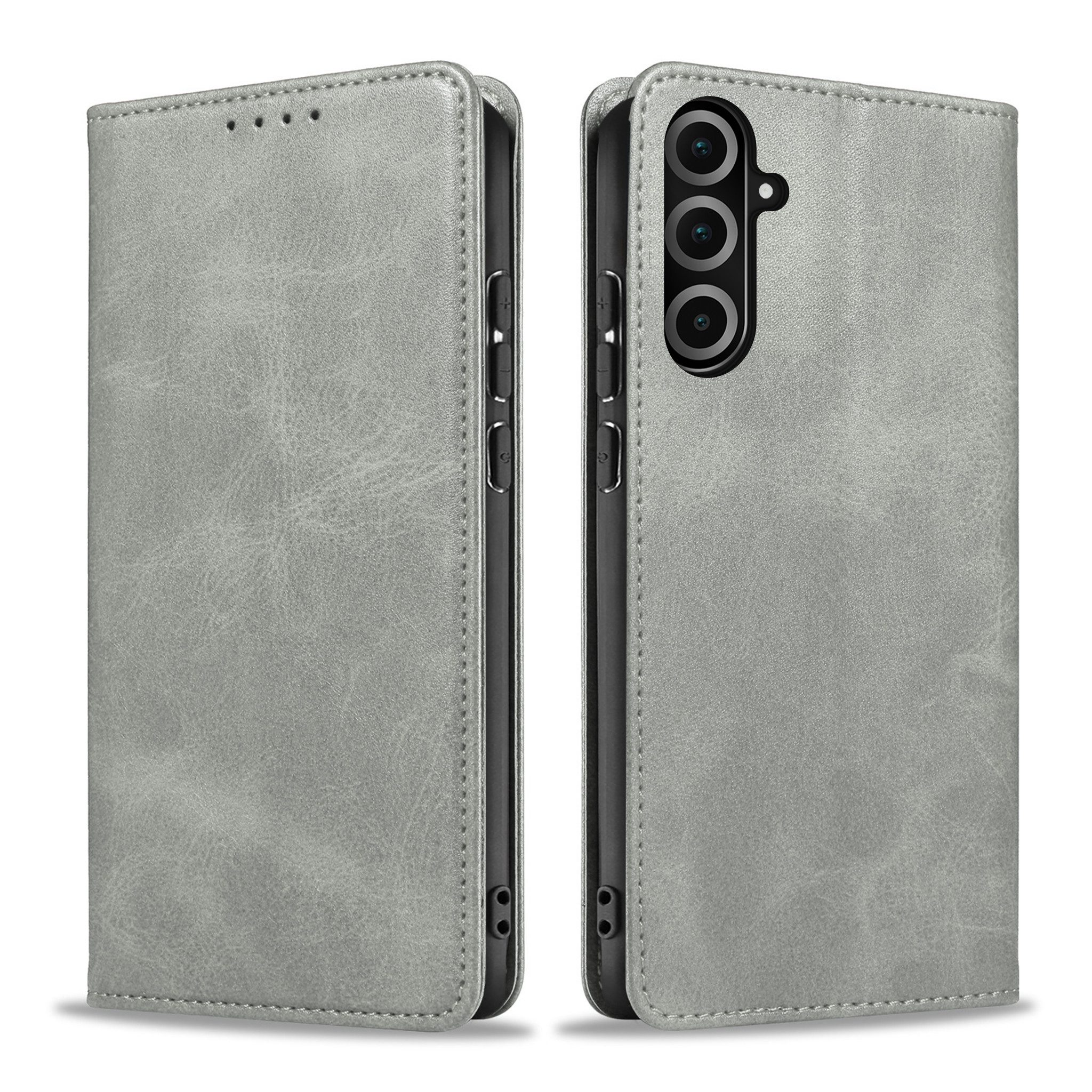 Tec-Expert Handyhülle Tasche Hülle für Samsung Galaxy A17 / A17 5G 6.7 Zoll, 6.7", Cover Klapphülle Case mit Kartenfach