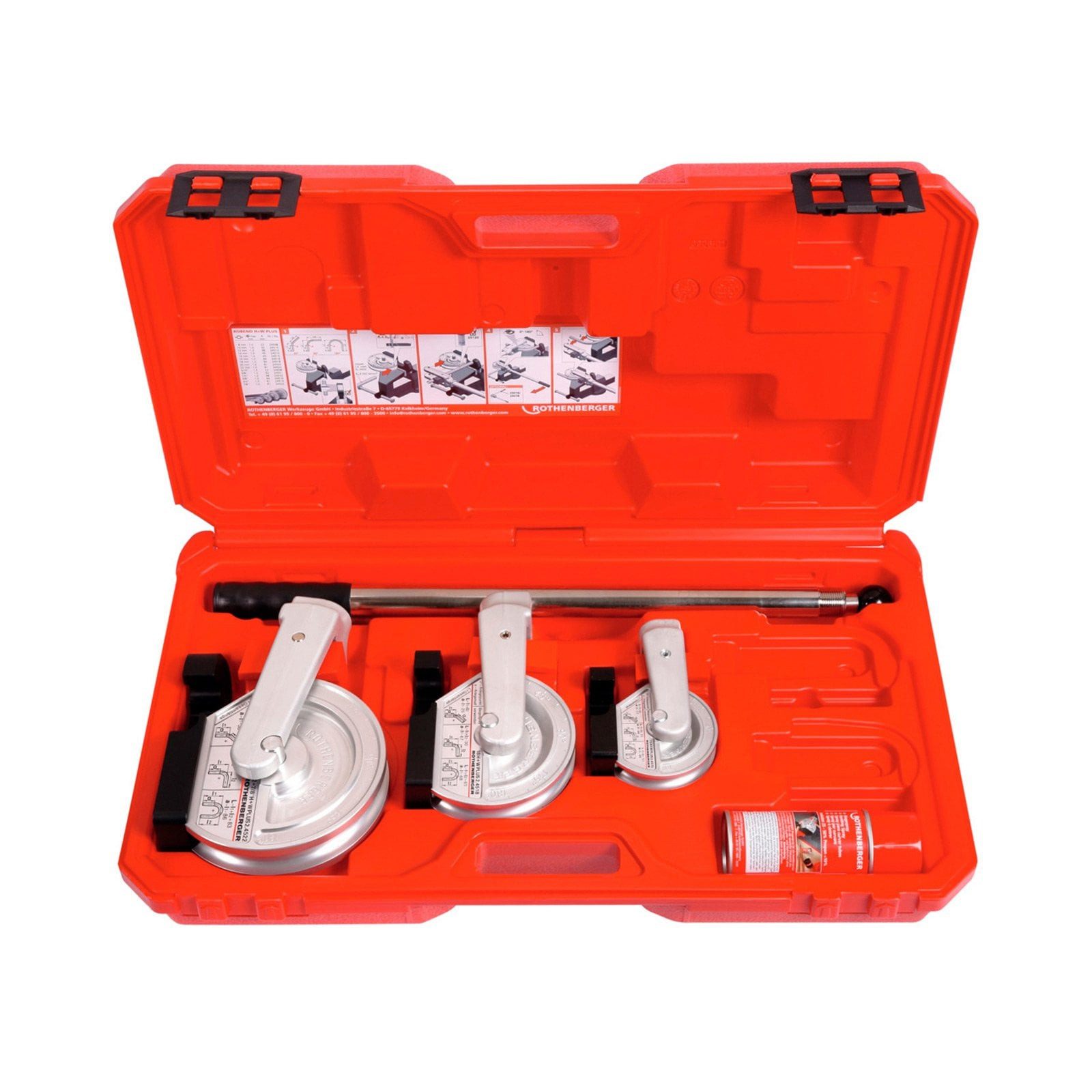 Rothenberger Bördelgerät ROTHENBERGER ROBEND H+W PLUS Set, 15-18-22mm - 24505