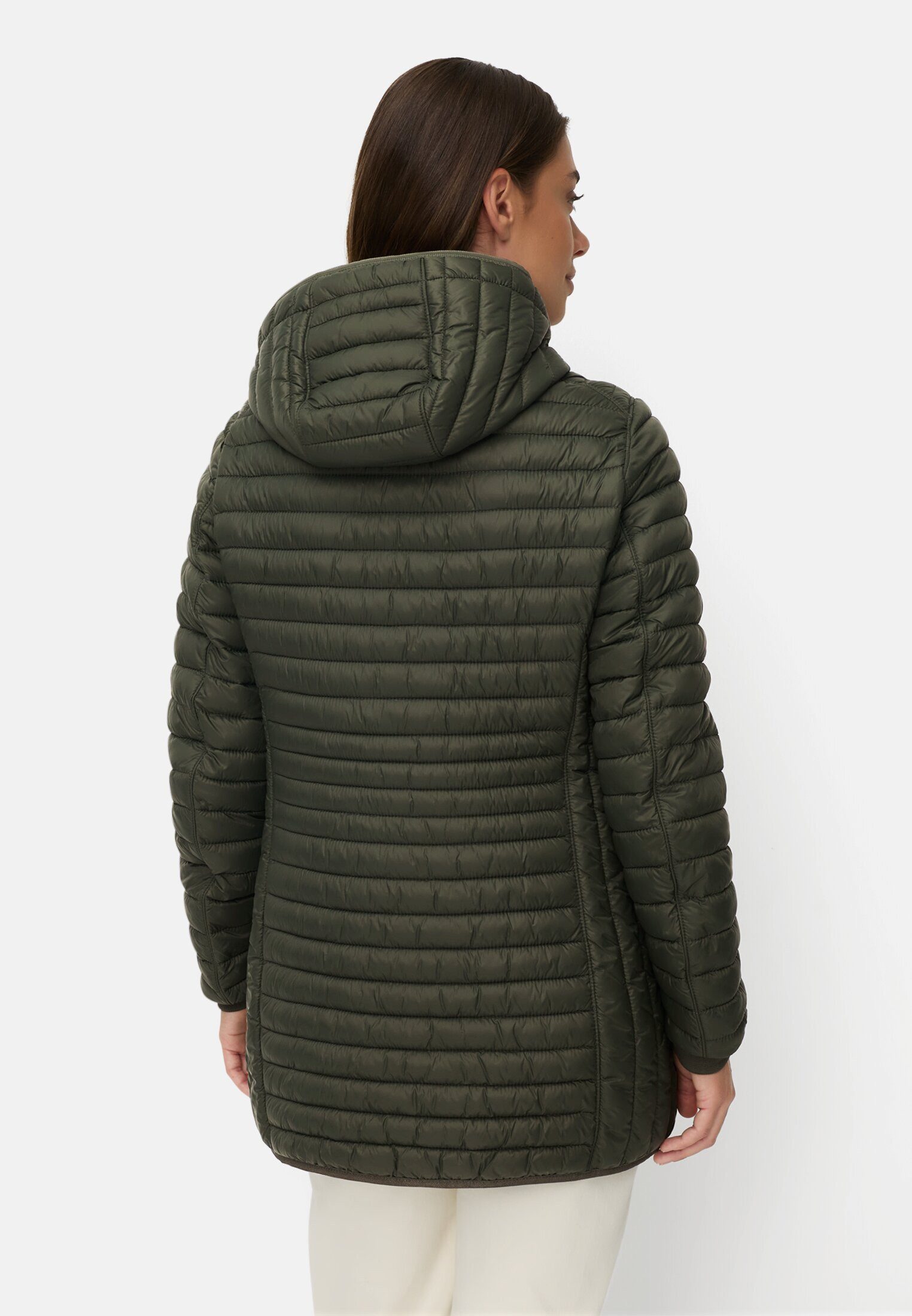camel active Funktionsjacke mit Reißverschlusstaschen Langarm Reflektierende Details