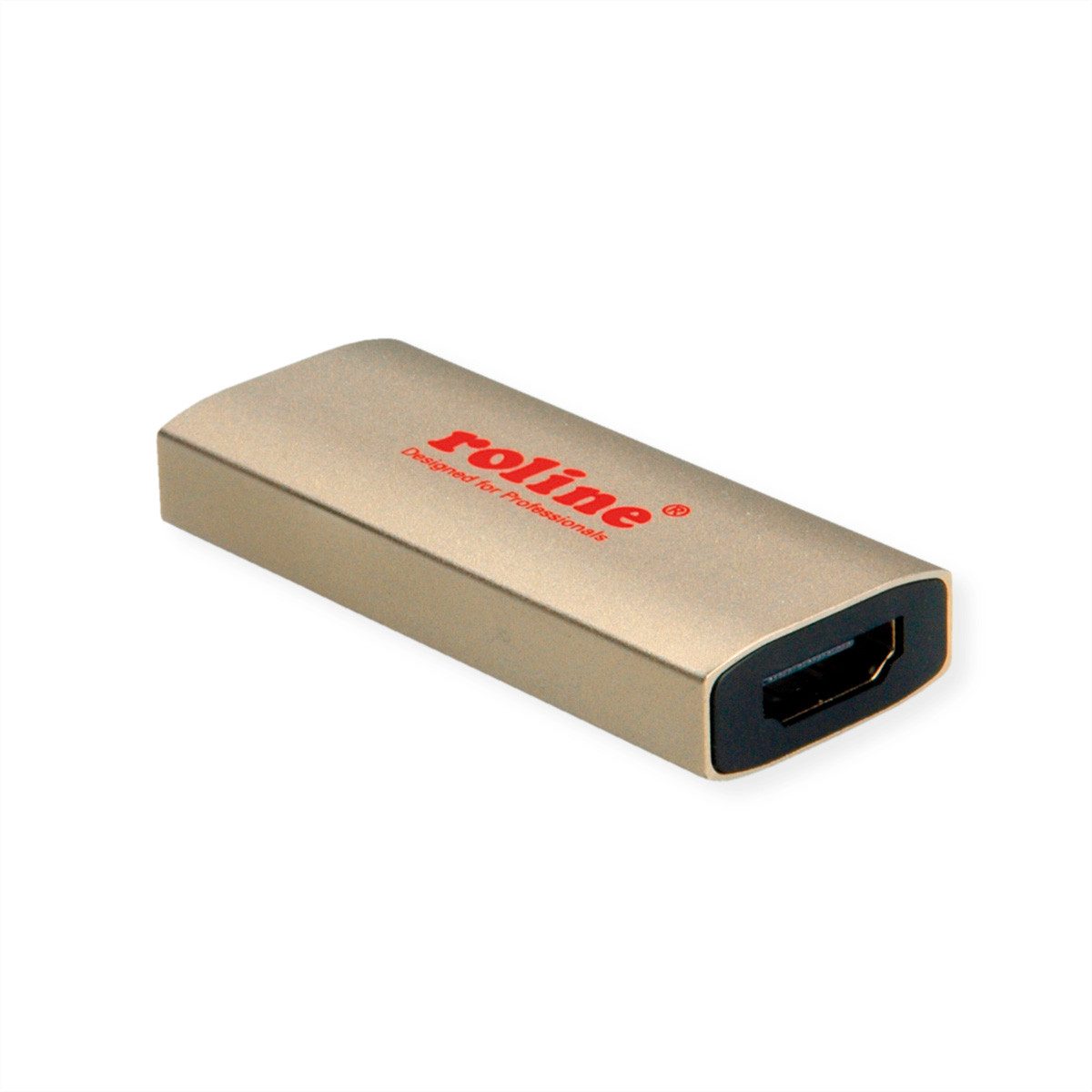 GOLD Adapter USB Typ C - HDMI, BU/BU 8K Audio- & Video-Adapter