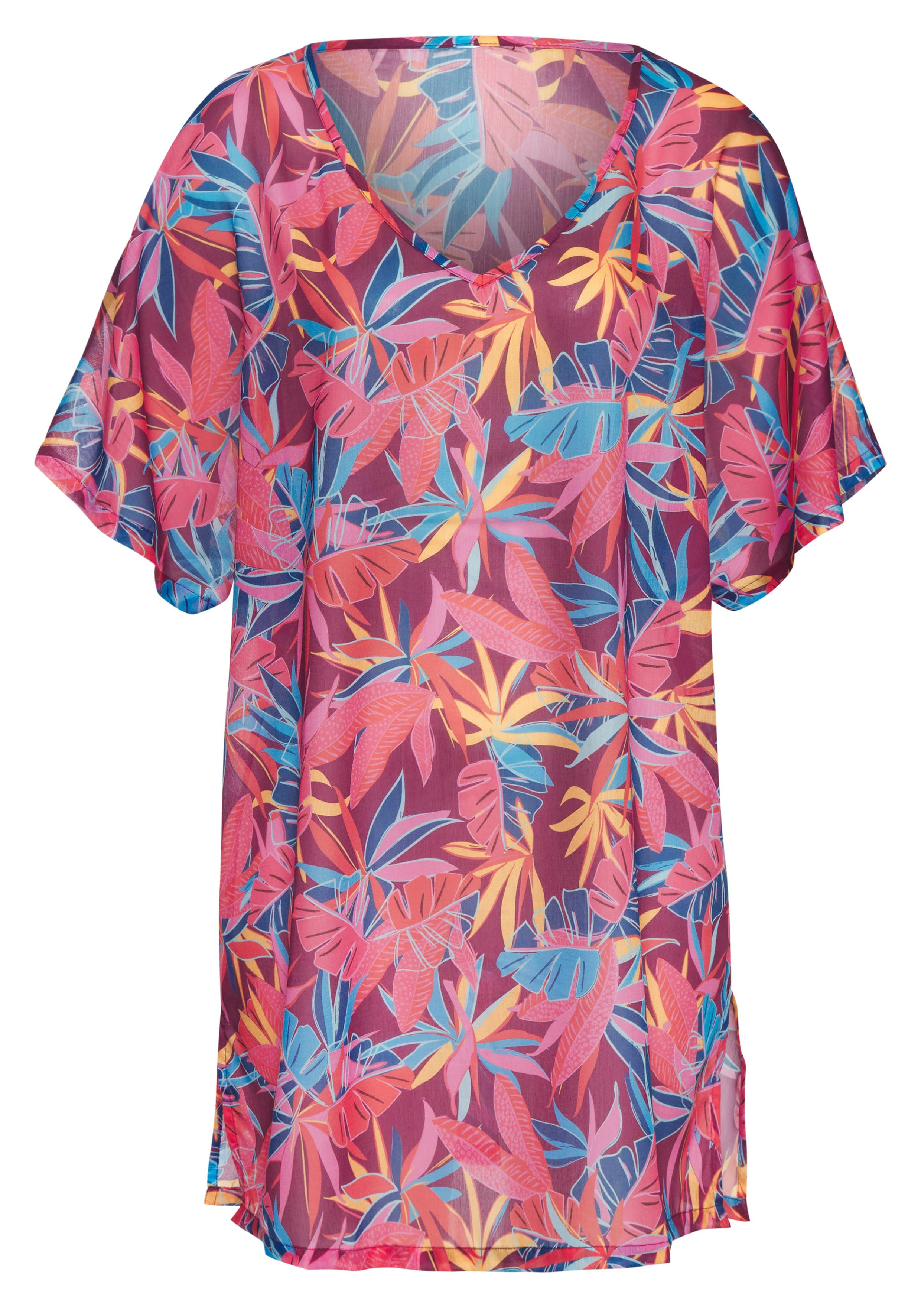 Buffalo Tunika mit Alloverprint, leichte Strandtunika günstig online kaufen