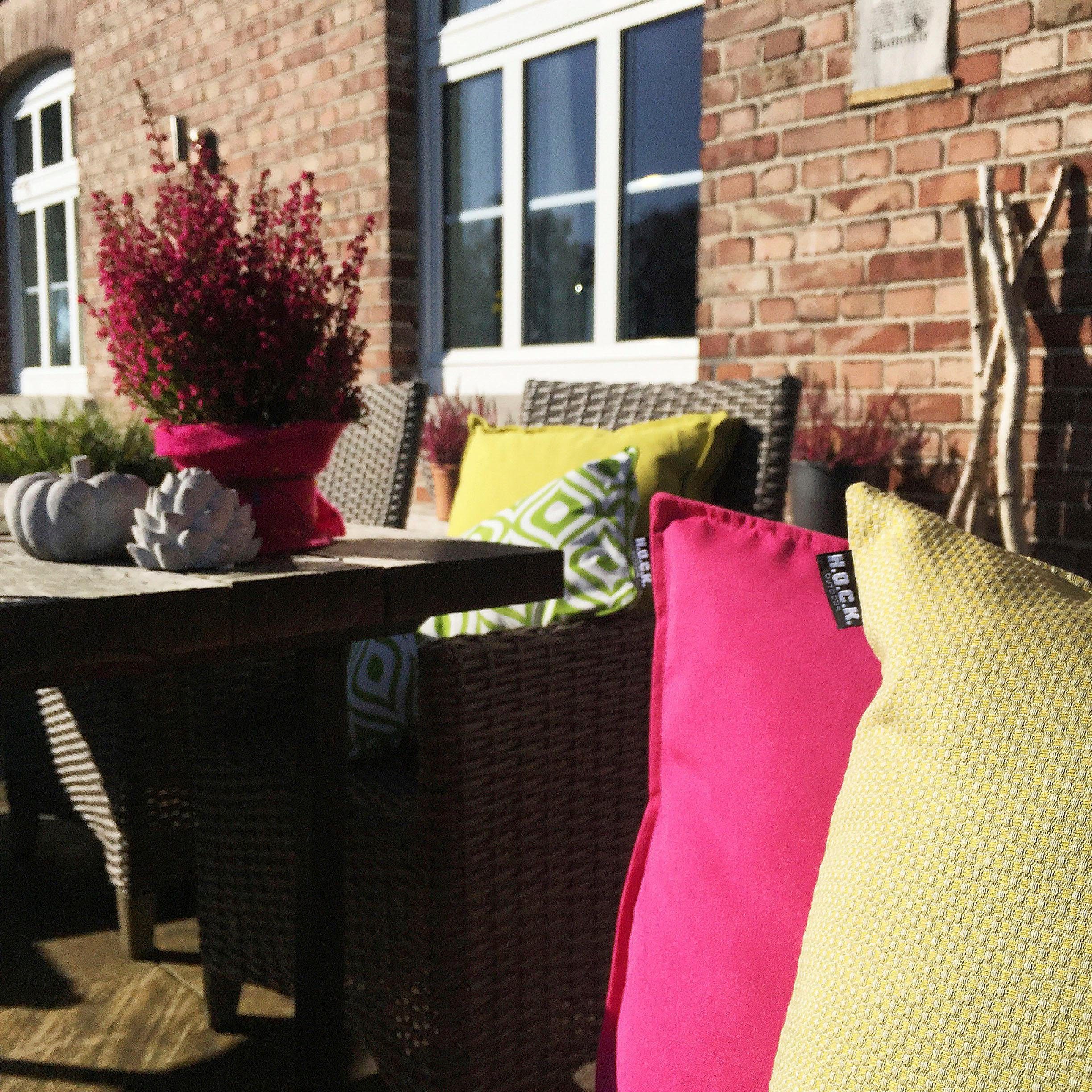 H.O.C.K. Stuhlkissen Classic Uni Outdoor, 50/50/5 cm günstig online kaufen