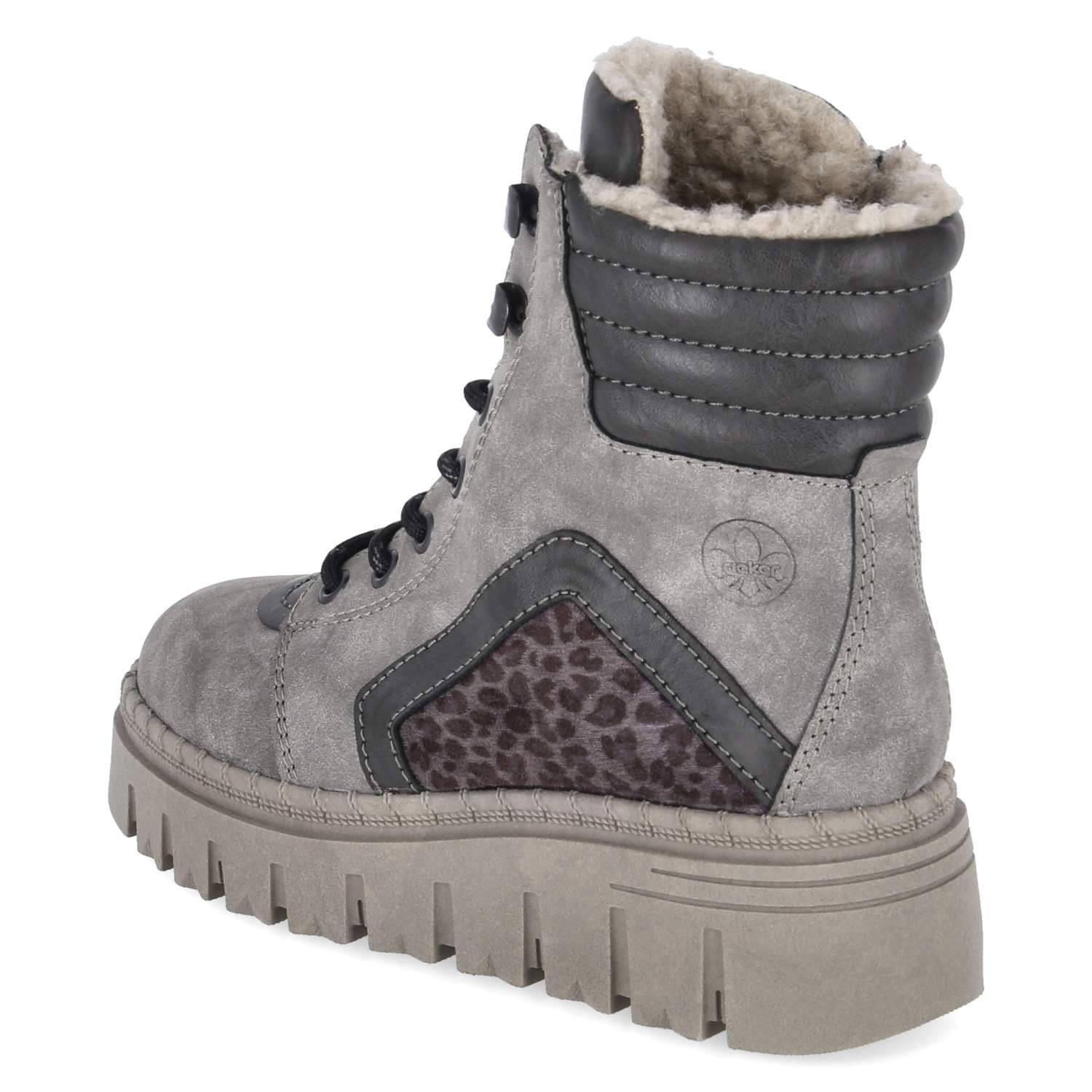 Rieker Rieker Winterboots Z8904-40 Damen Synthetik grey Winterstiefel – Bild 3 von 5