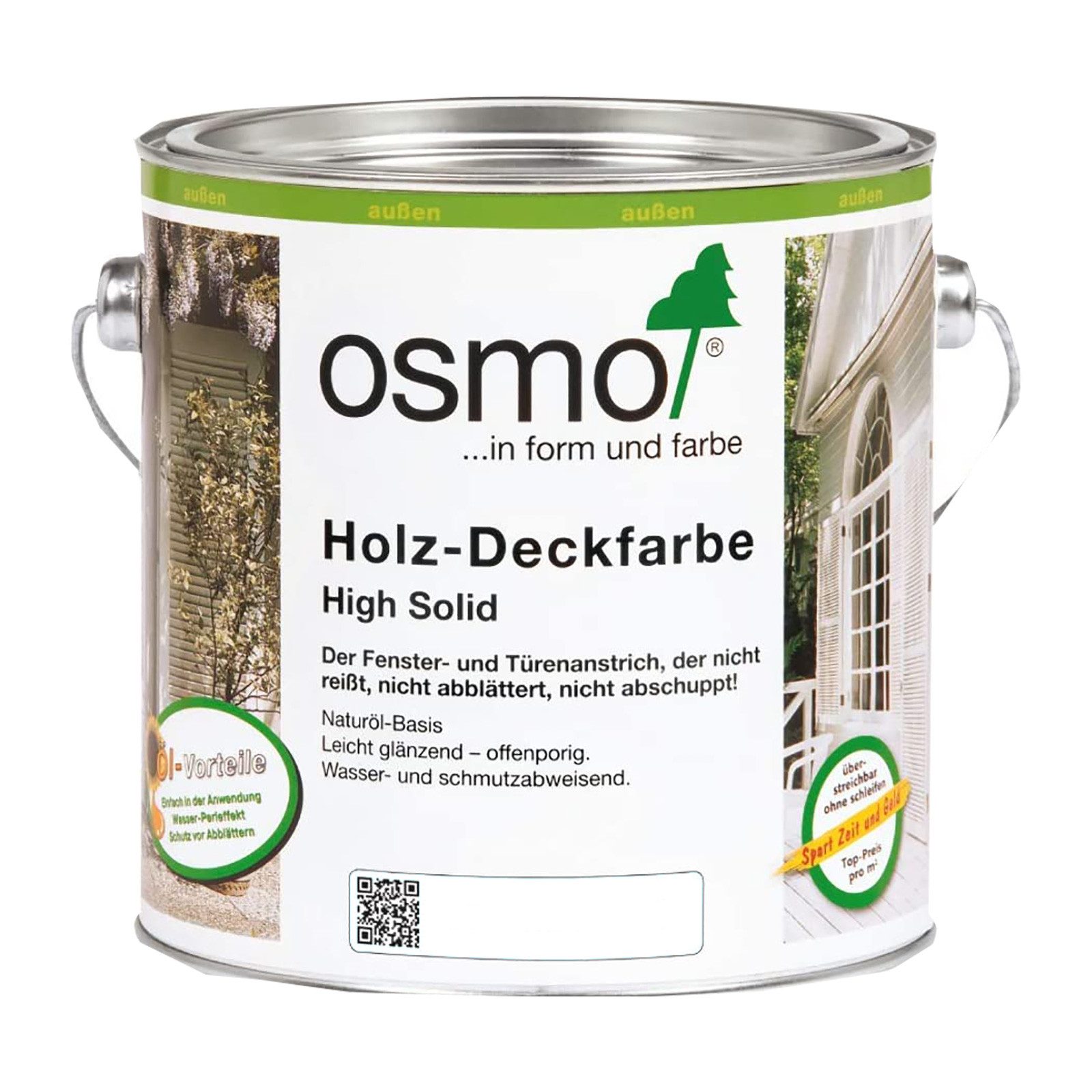 osmo Wetterschutzfarbe Holz-Deckfarbe 0,75 LTR