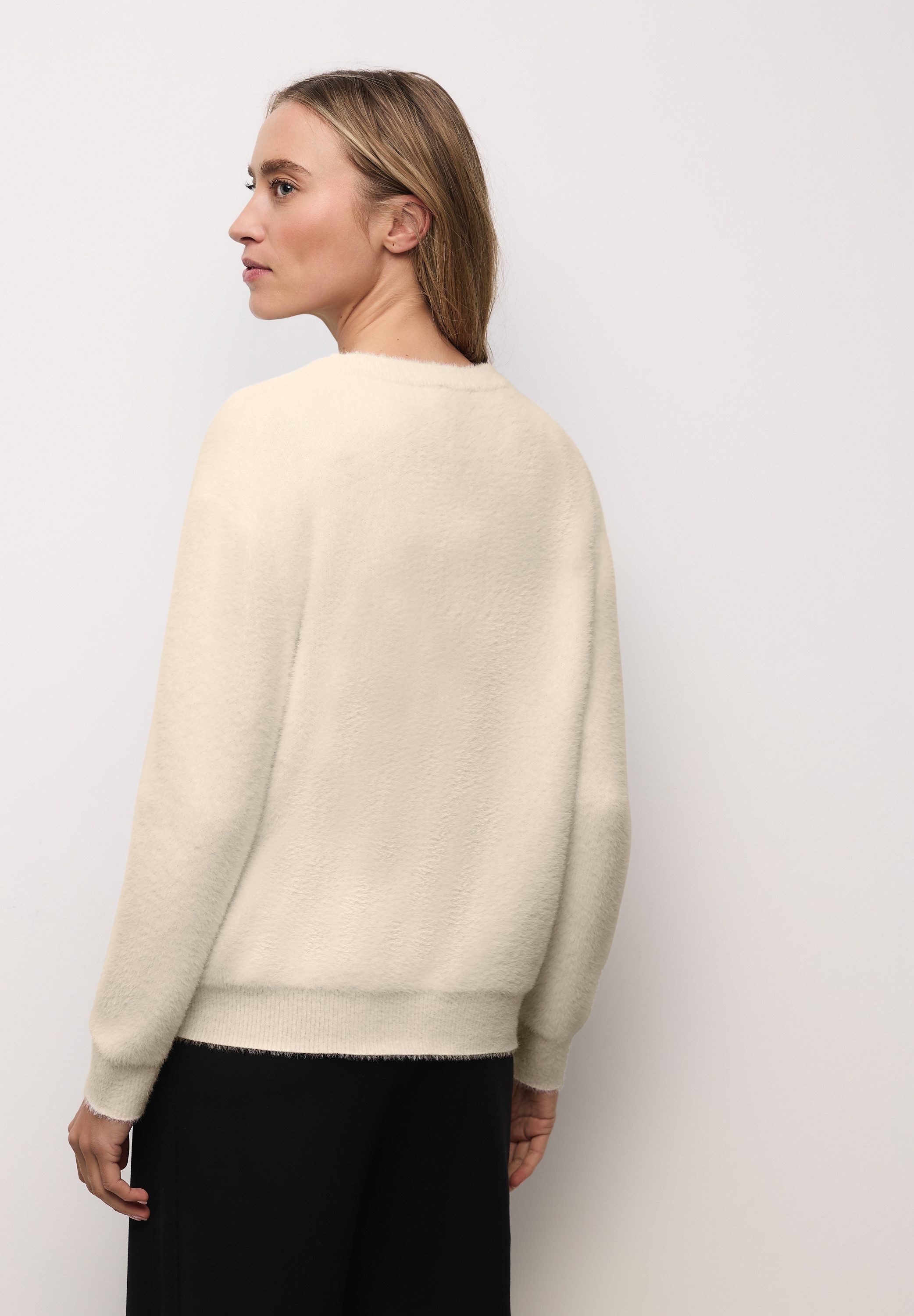 STREET ONE Strickjacke mit Federgarn Qualität günstig online kaufen