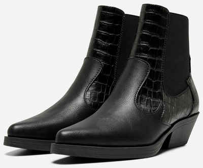 ONLY Shoes ONLBRONCO-2 Westernstiefelette Cowboy Чоботиette, Черевики in spitz zulaufender Form