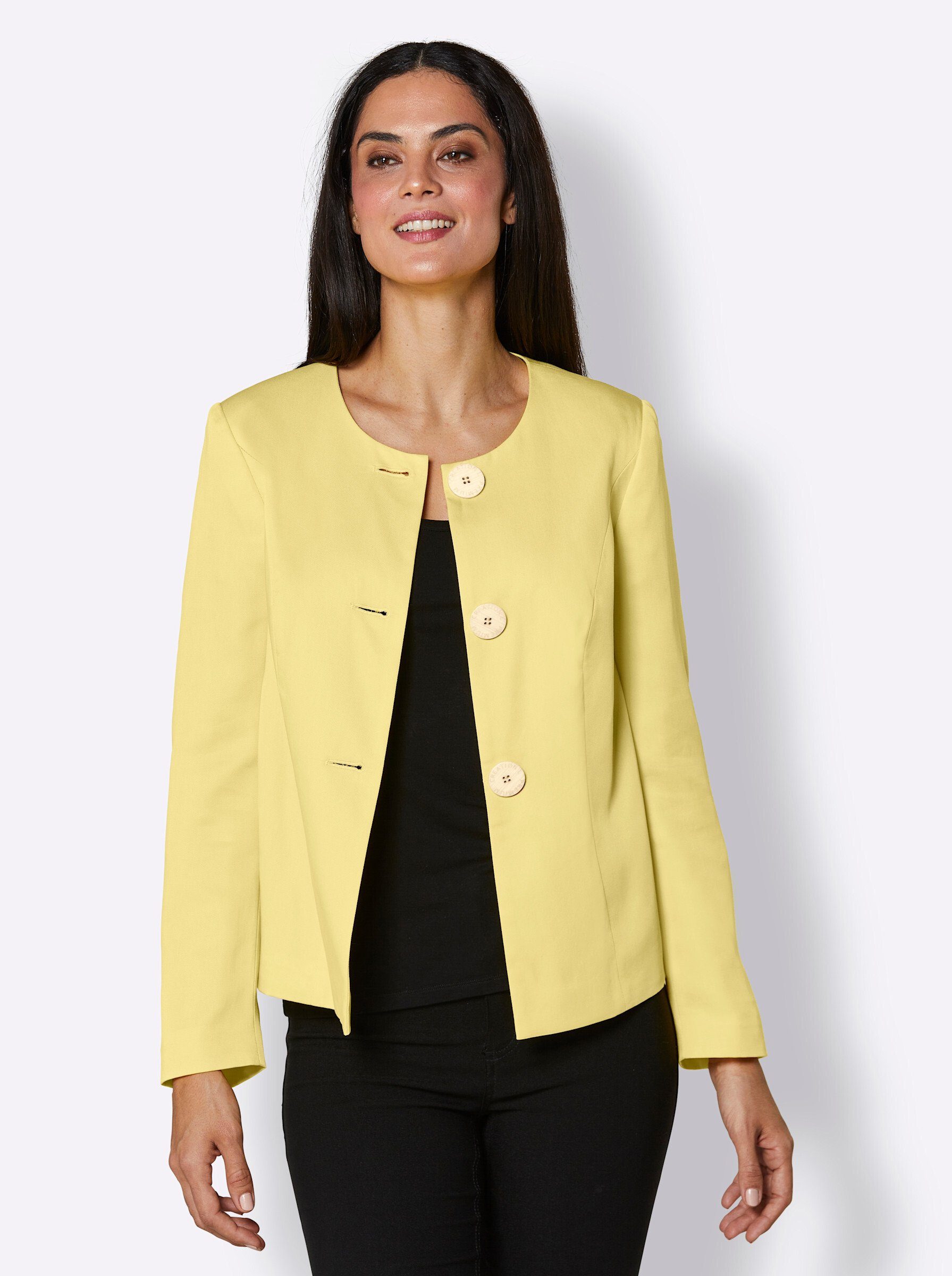 creation L Blusenblazer Lyocell-Blazer