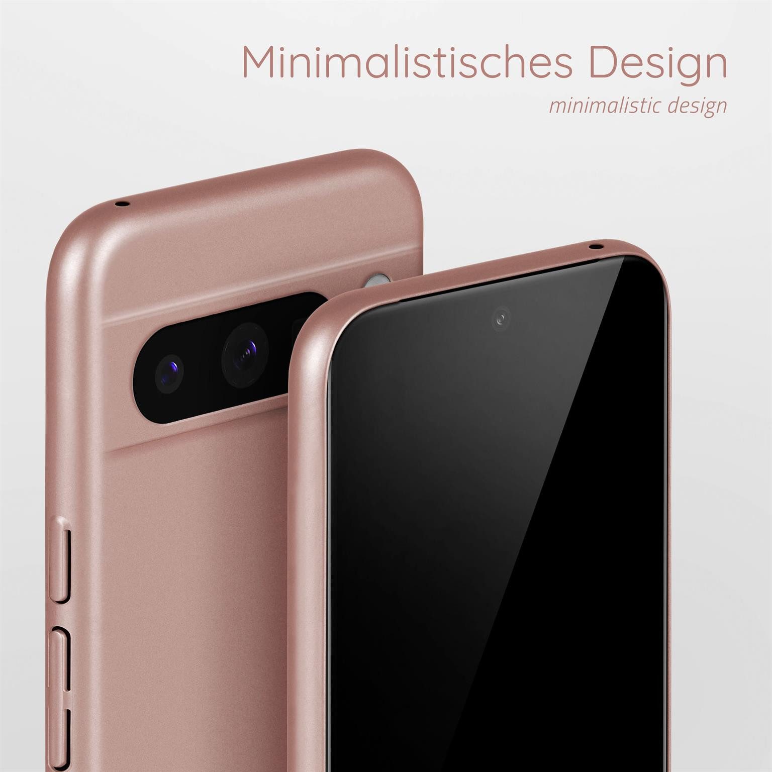 moex Handyhülle moex® Alpha Case für Google Pixel 8 Pro, Hülle ultra dünn, Hardcase Back Cover, Schutzhülle Minimalistisch
