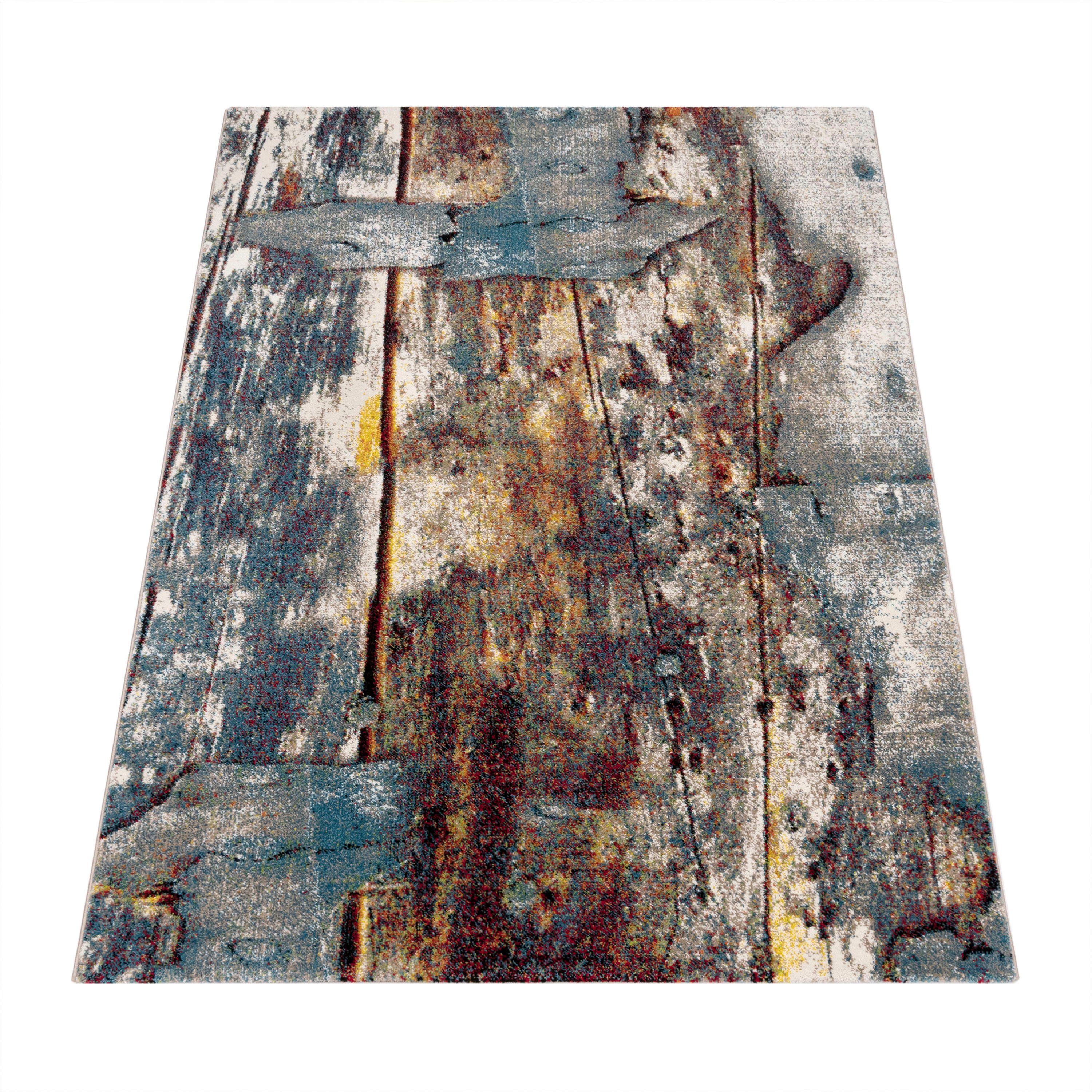 Paco Home Teppich Natura 850, rechteckig, Höhe: 16 mm, Kurzflor mit kunstvo günstig online kaufen