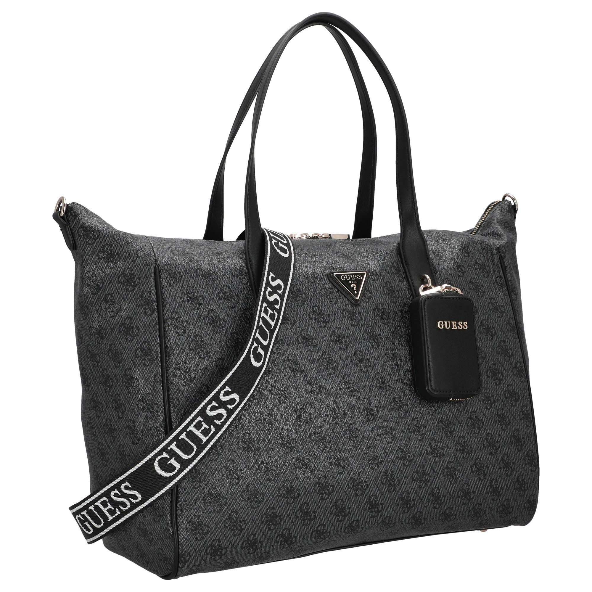 Guess Shopper Latona Carryon L - Shopper L (coal logo) – Bild 5 von 5