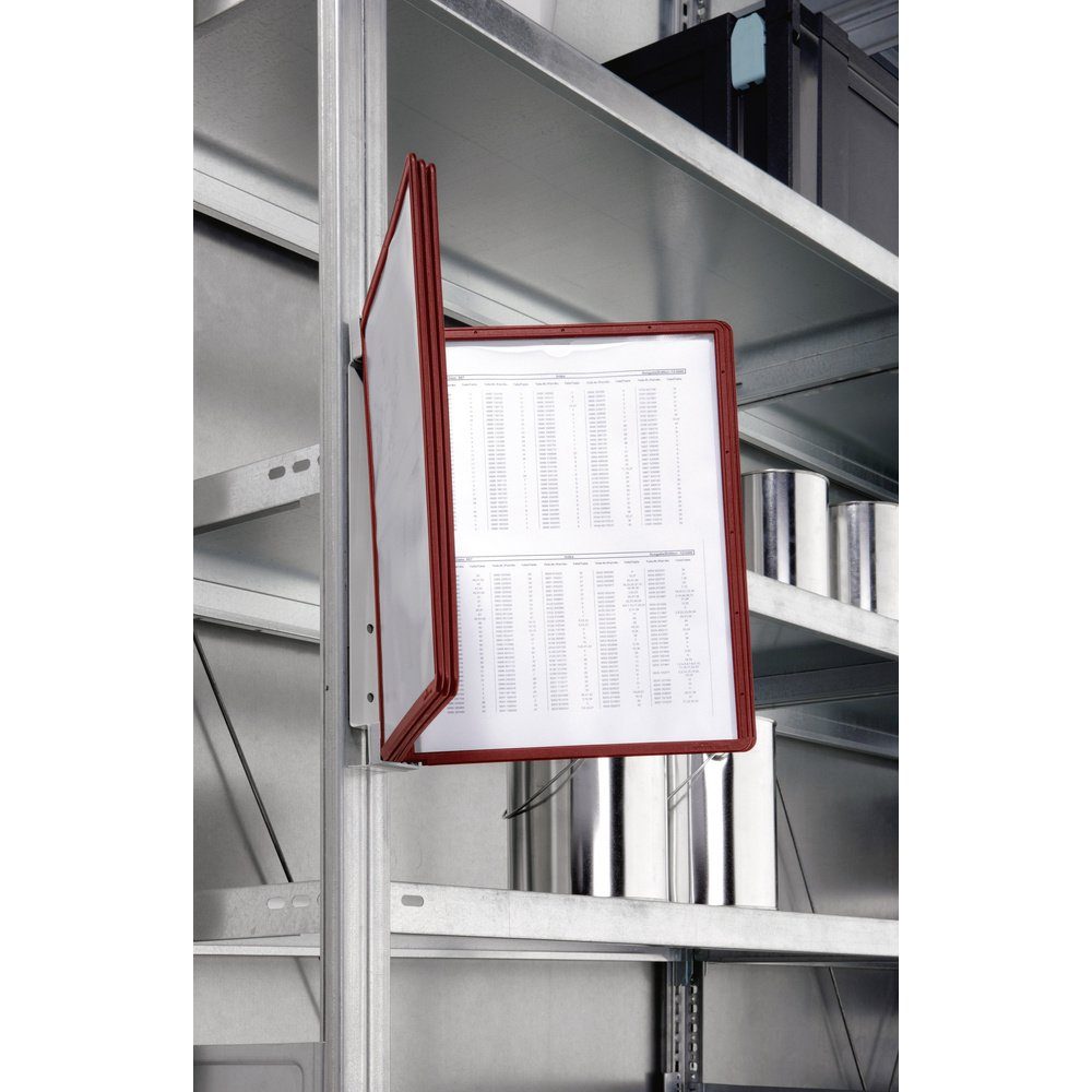DURABLE Magnettafel Durable 591403 Sichttafel Rot (B x H x T) 325 x 360 x 260 mm DIN A4