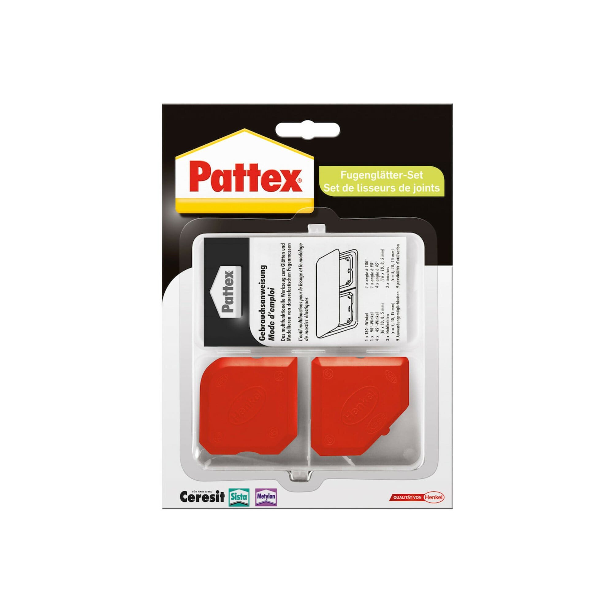 Pattex Kartuschenpistole Pattex Fugenglätter-Set 7g