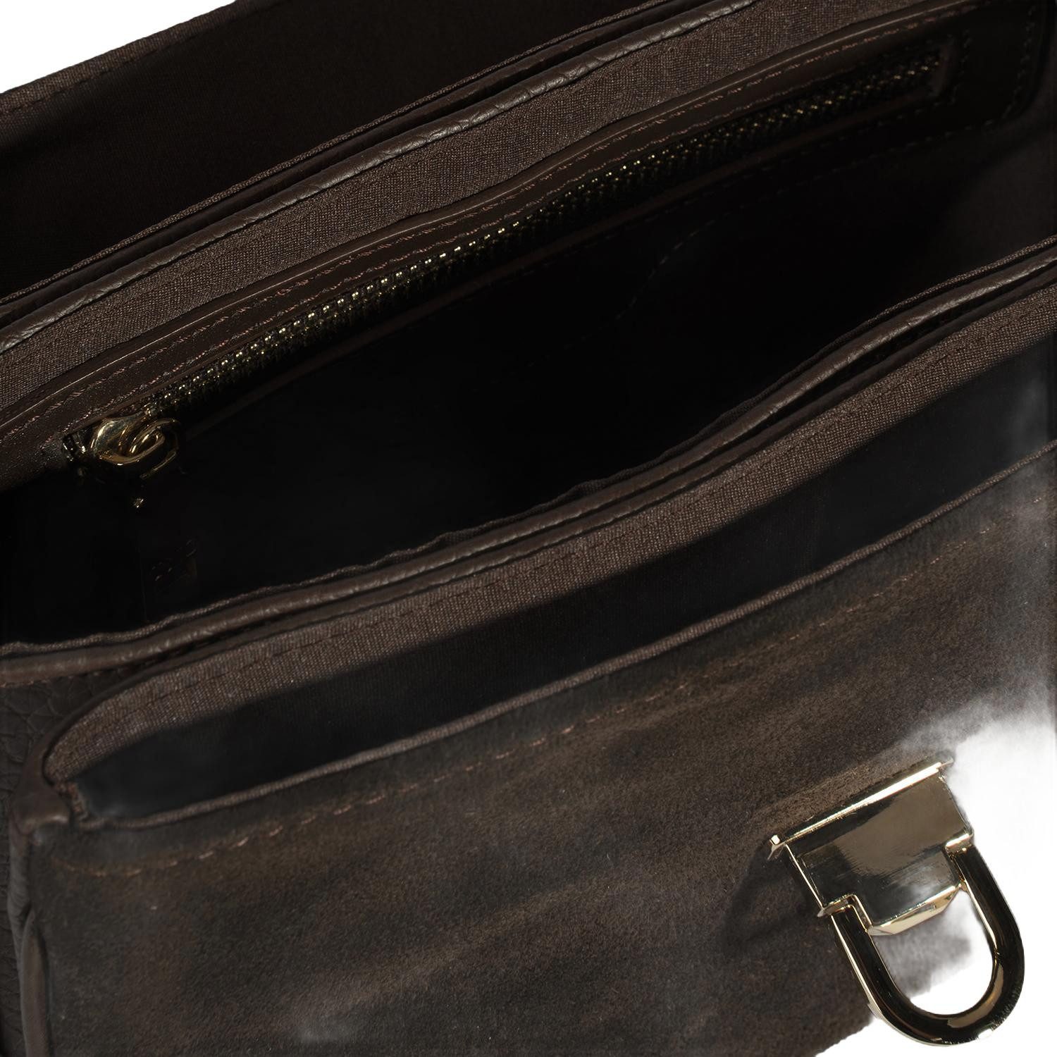 Desa Handtasche DESA Damen-Schultertasche mit Henkel
