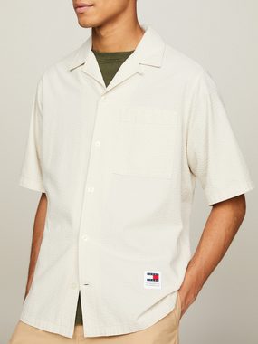 Tommy Jeans Kurzarmhemd TJM RLX SEERSUCKER CAMP SHIRT