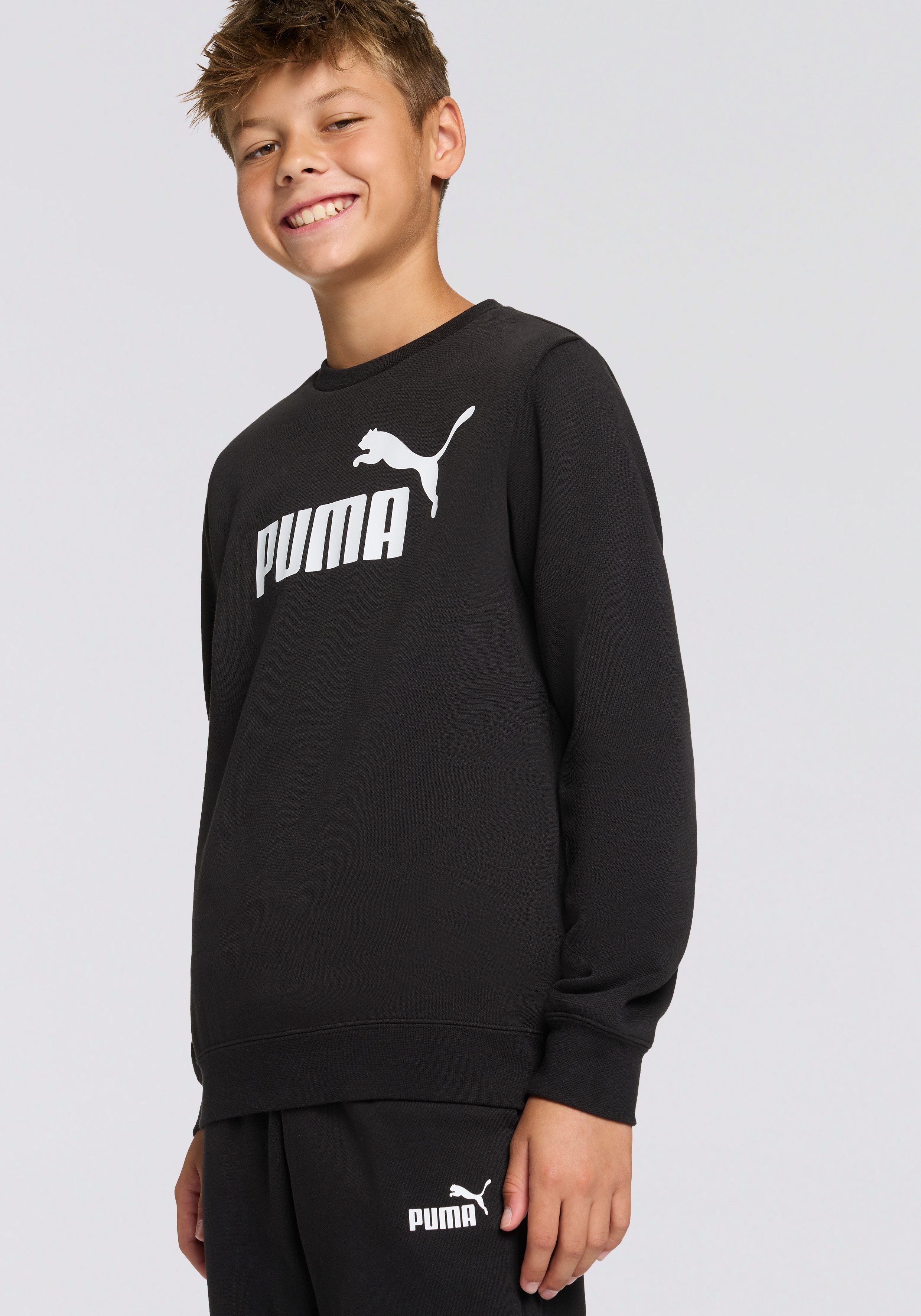 PUMA Trainingsanzug ESS NO.1 LOGO CREW günstig online kaufen