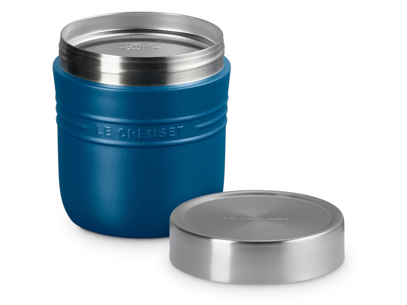 LE CREUSET Thermoflasche On The Go Thermobehälter deep teal 500ml