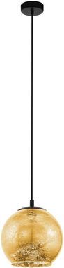 EGLO Pendelleuchte ALBARACCIN, Dimmfunktion, ohne Leuchtmittel, schwarz / Ø27 x H110 cm / Pendellampe - Esstischlampe / Wohnzimmer