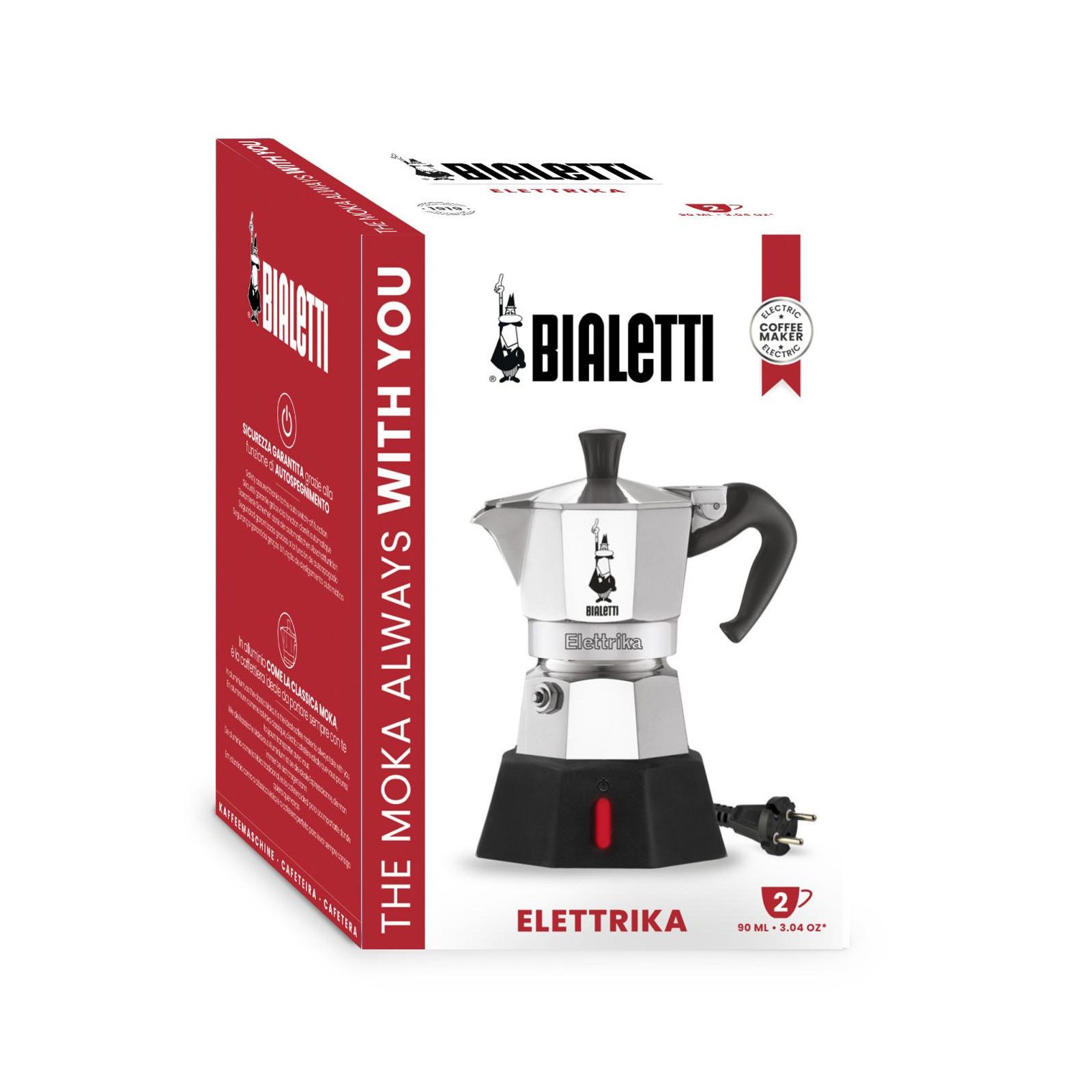 BIALETTI Filterkaffeemaschine Moka Elettrika
